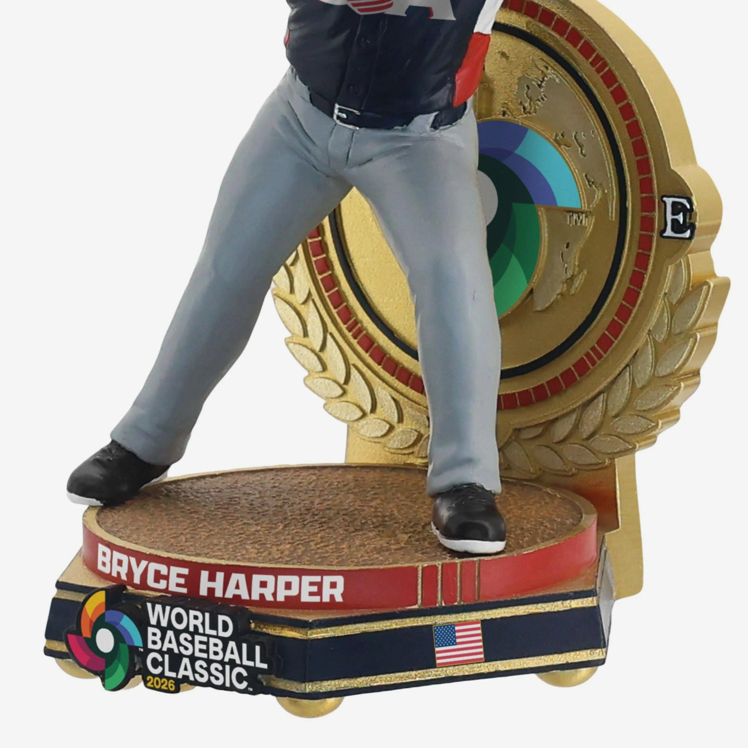 Bryce Harper USA 2026 World Baseball Classic Away Uniform Bobblehead - Image 3