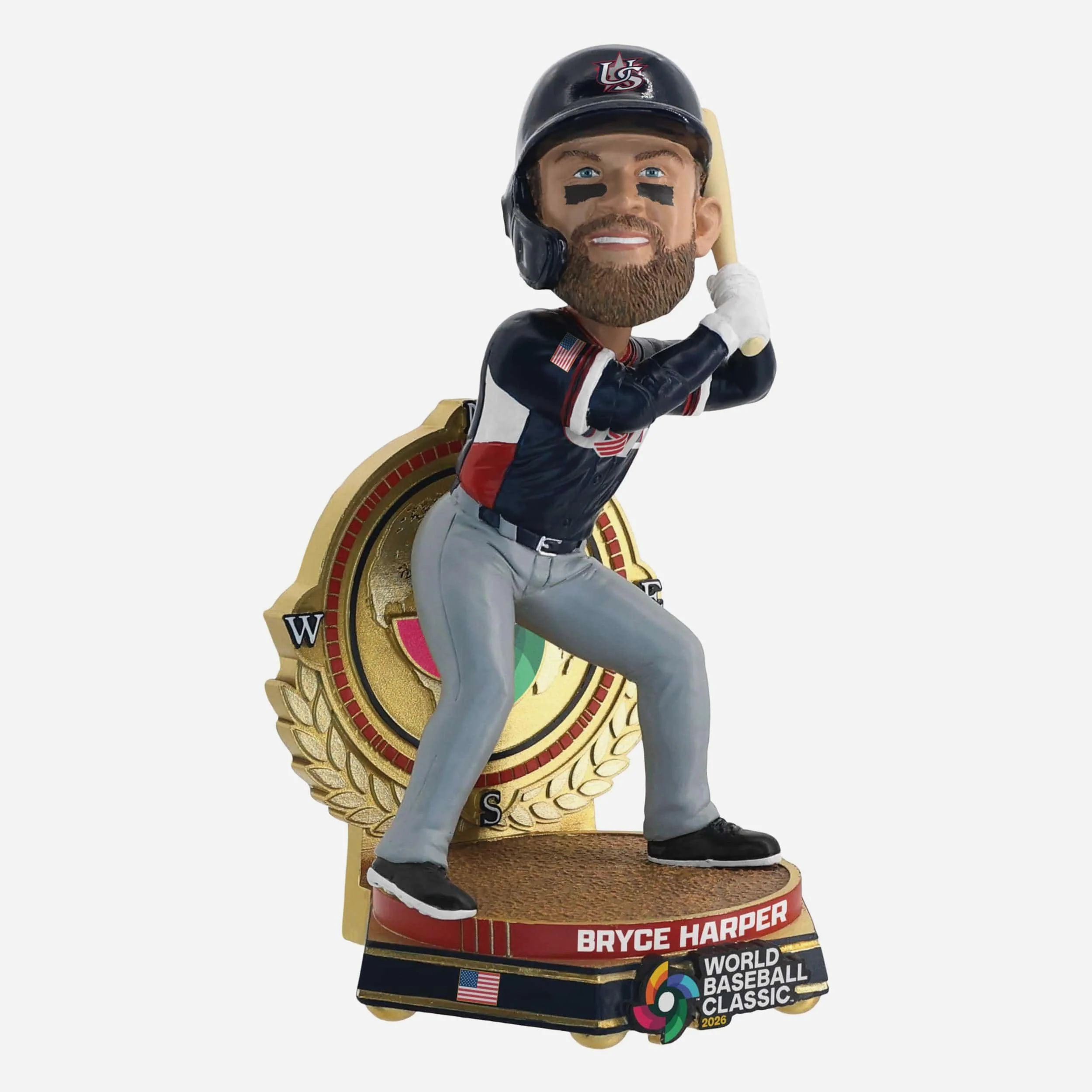 Bryce Harper USA 2026 World Baseball Classic Away Uniform Bobblehead - Image 4