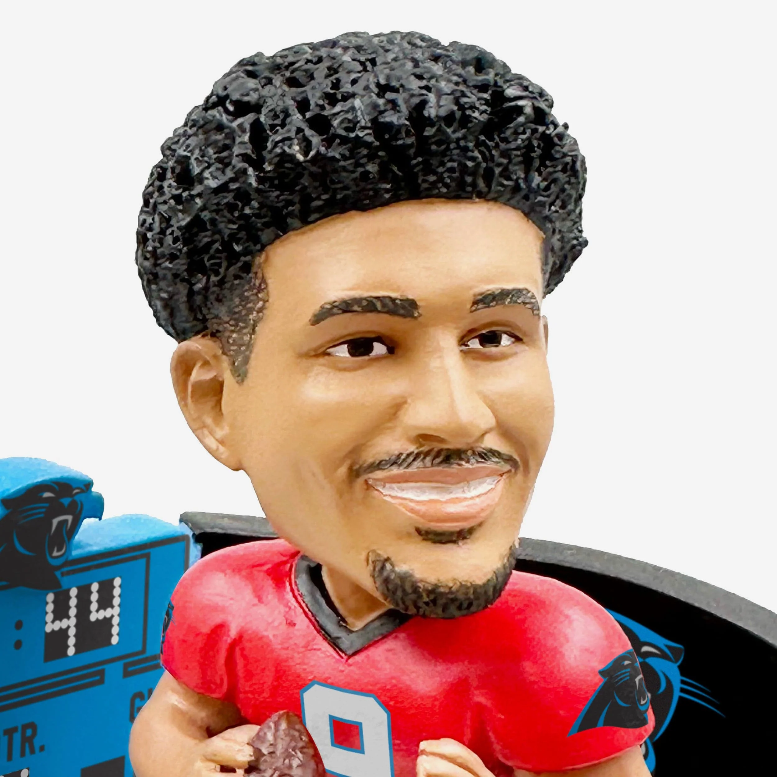 Bryce Young Carolina Panthers 2023 Training Camp Mini Bobblehead Scene - Image 2