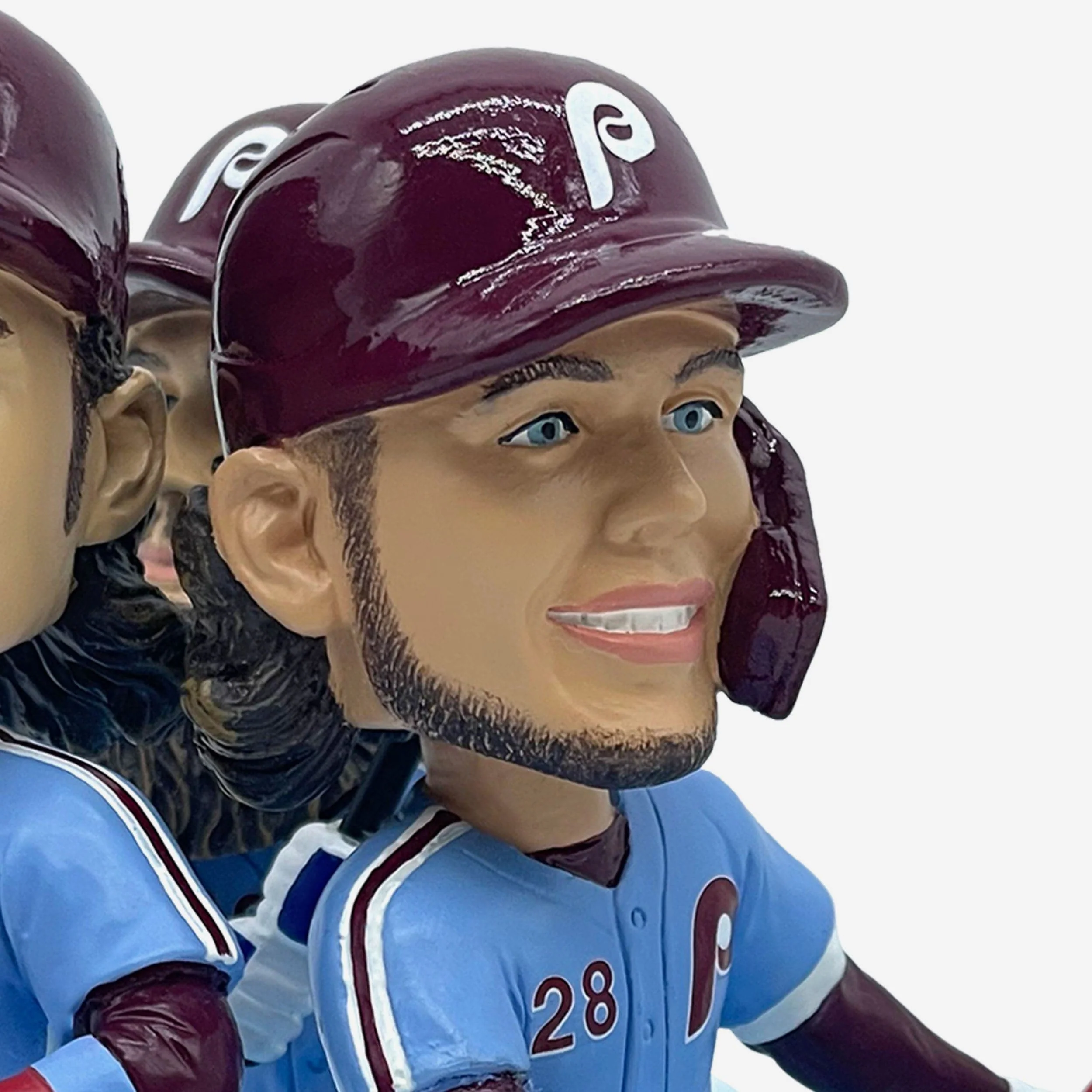 Bryson Stott & Alec Bohm & Brandon Marsh Philadelphia Phillies Daycare Triple Bobblehead - Image 3
