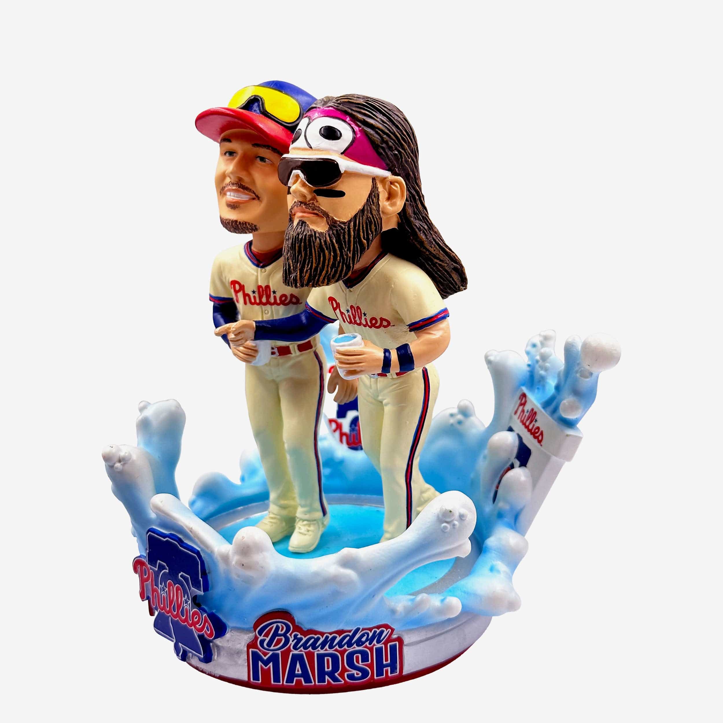Bryson Stott & Brandon Marsh Philadelphia Phillies Daycare Dual Bobblehead - Image 4