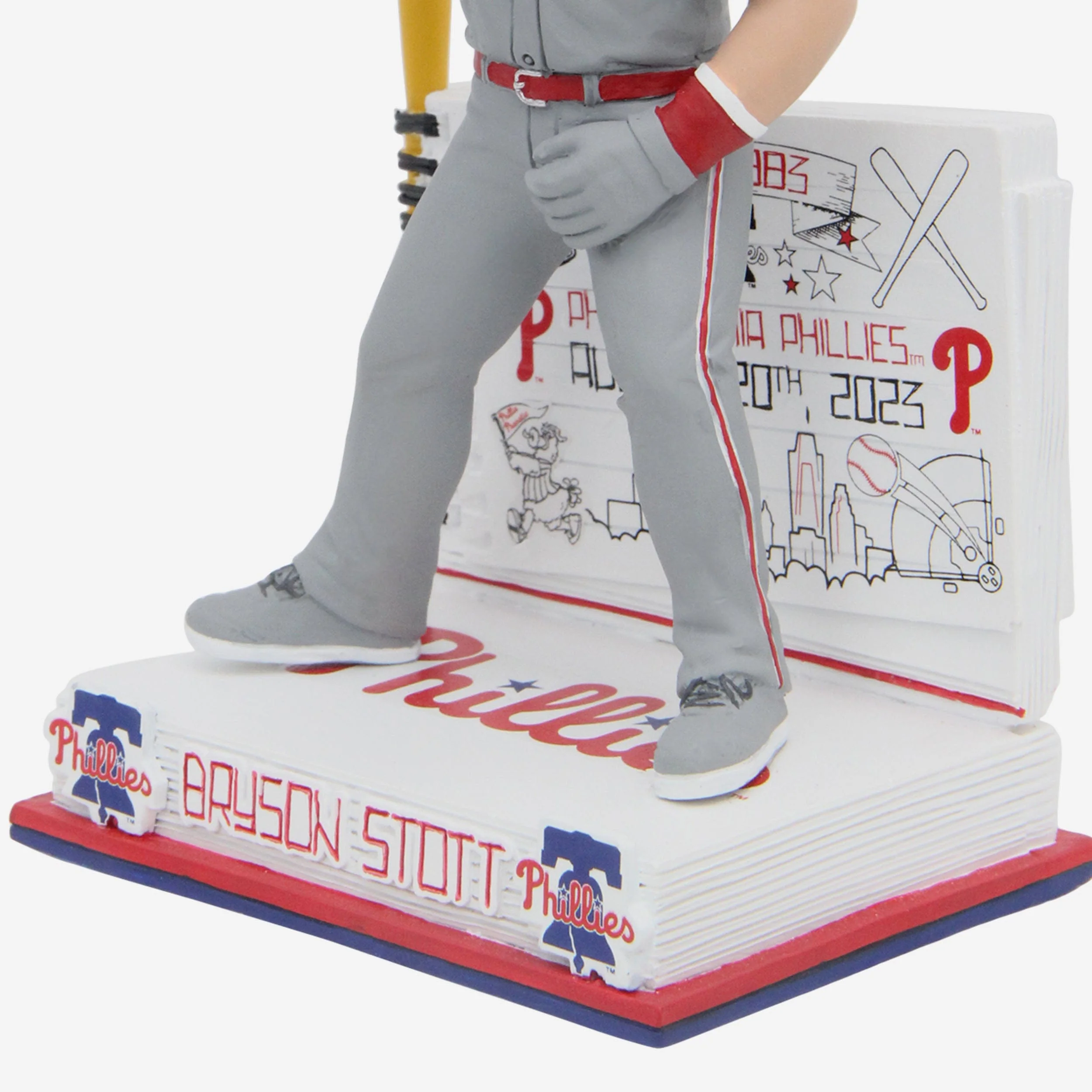 Bryson Stott Philadelphia Phillies Pencil Bat Bobblehead - Image 3