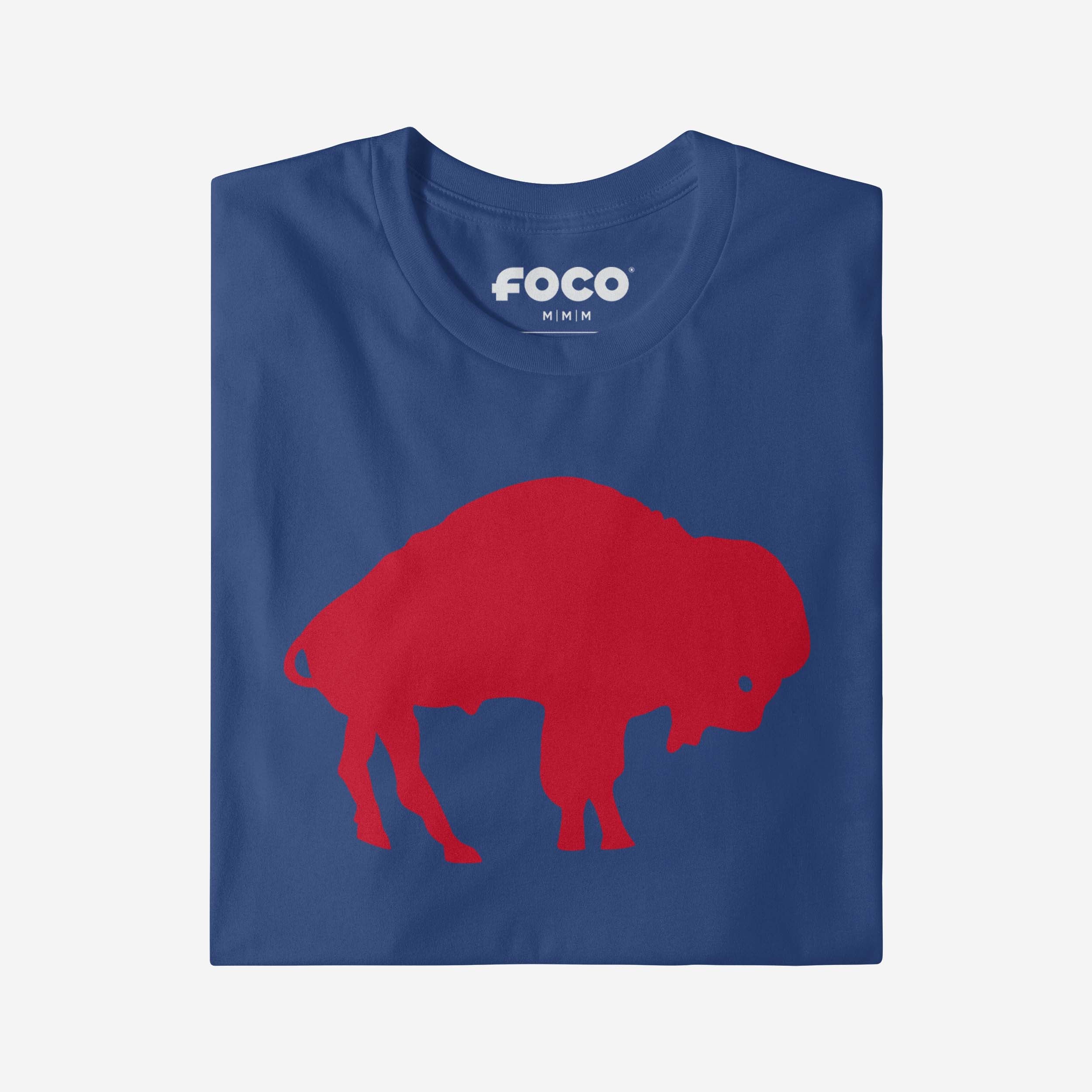 Buffalo Bills 1970 Retro Logo T-Shirt - Image 4