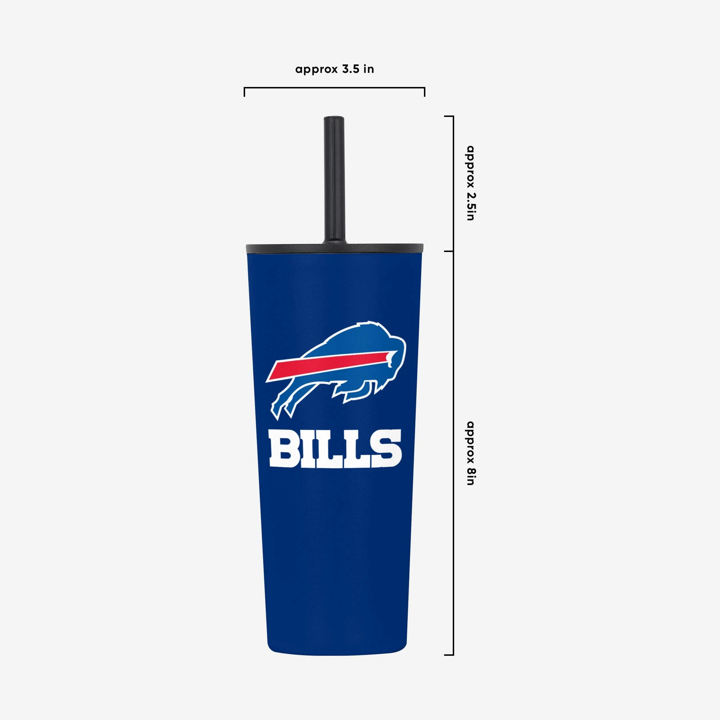 Buffalo Bills 22 oz Travel Tumbler - Image 5