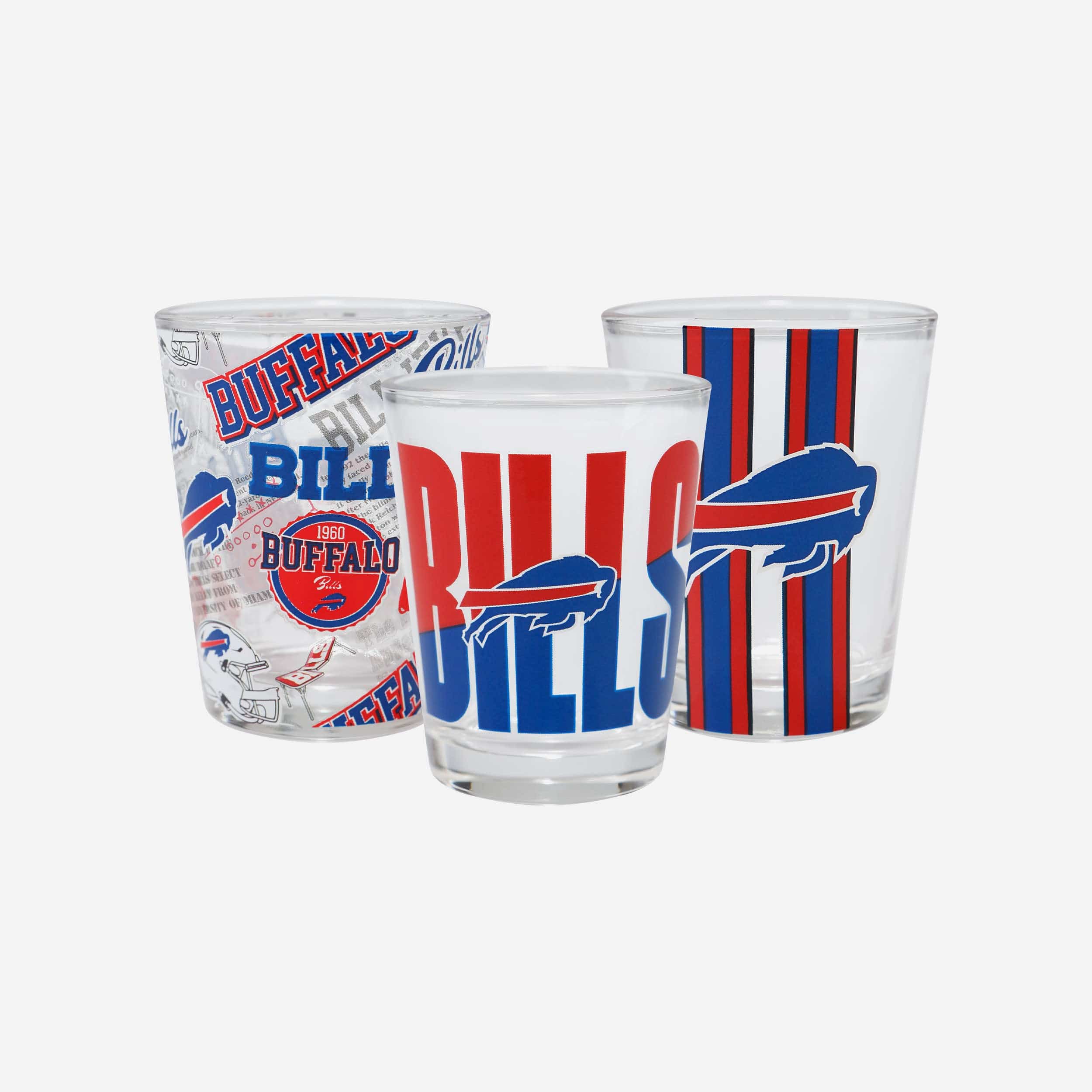 Buffalo Bills 3 Pack Shot Glass