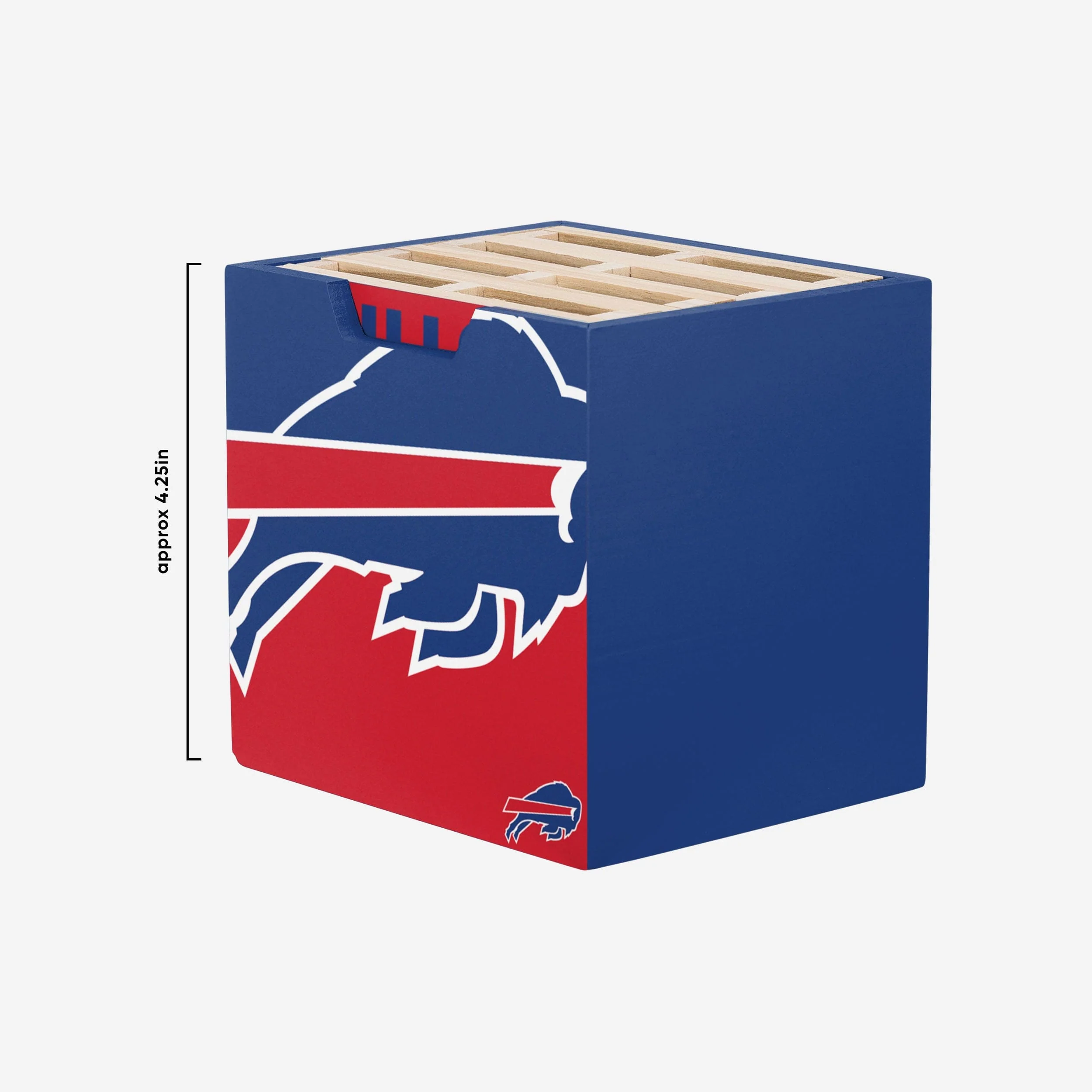 Buffalo Bills 4 Pack Pallet Coaster Set - Image 4