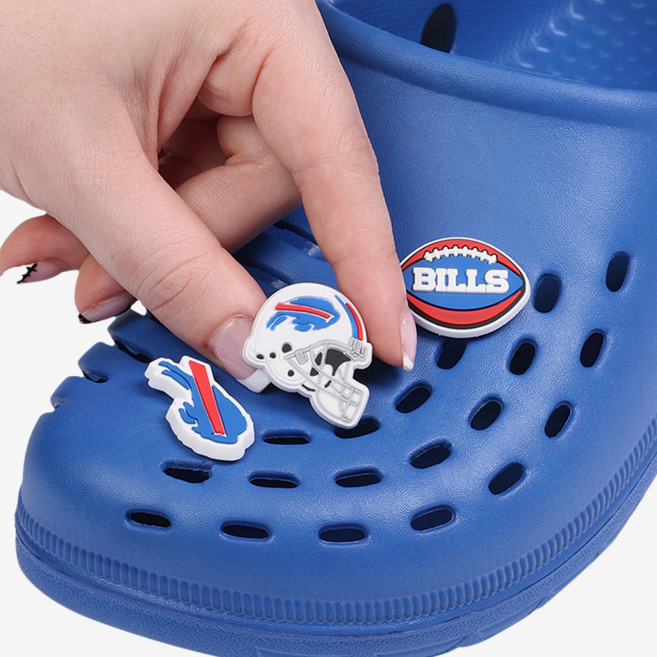 Buffalo Bills 6 Pack Team Clog Charms - Image 3