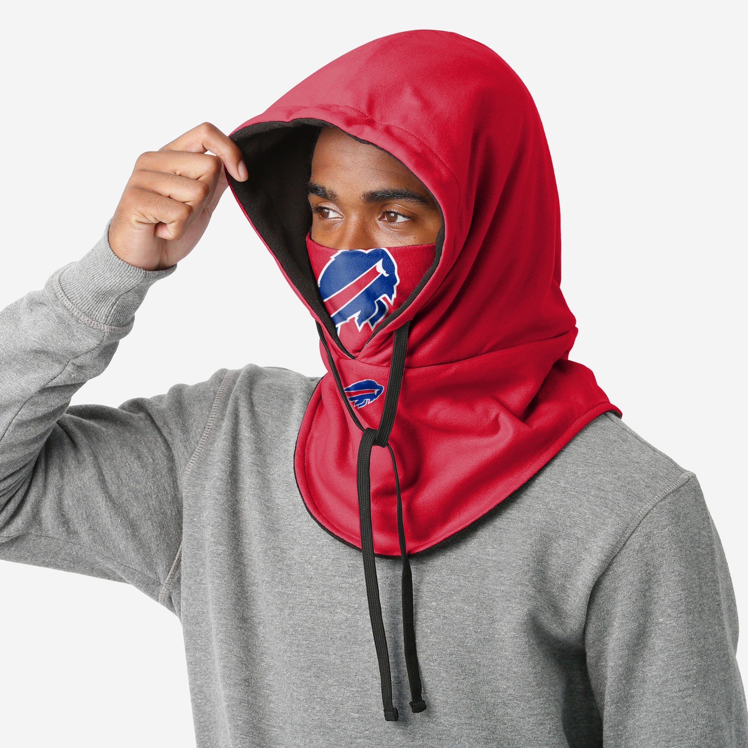 Buffalo Bills Alternate Team Color Drawstring Hooded Gaiter - Image 3