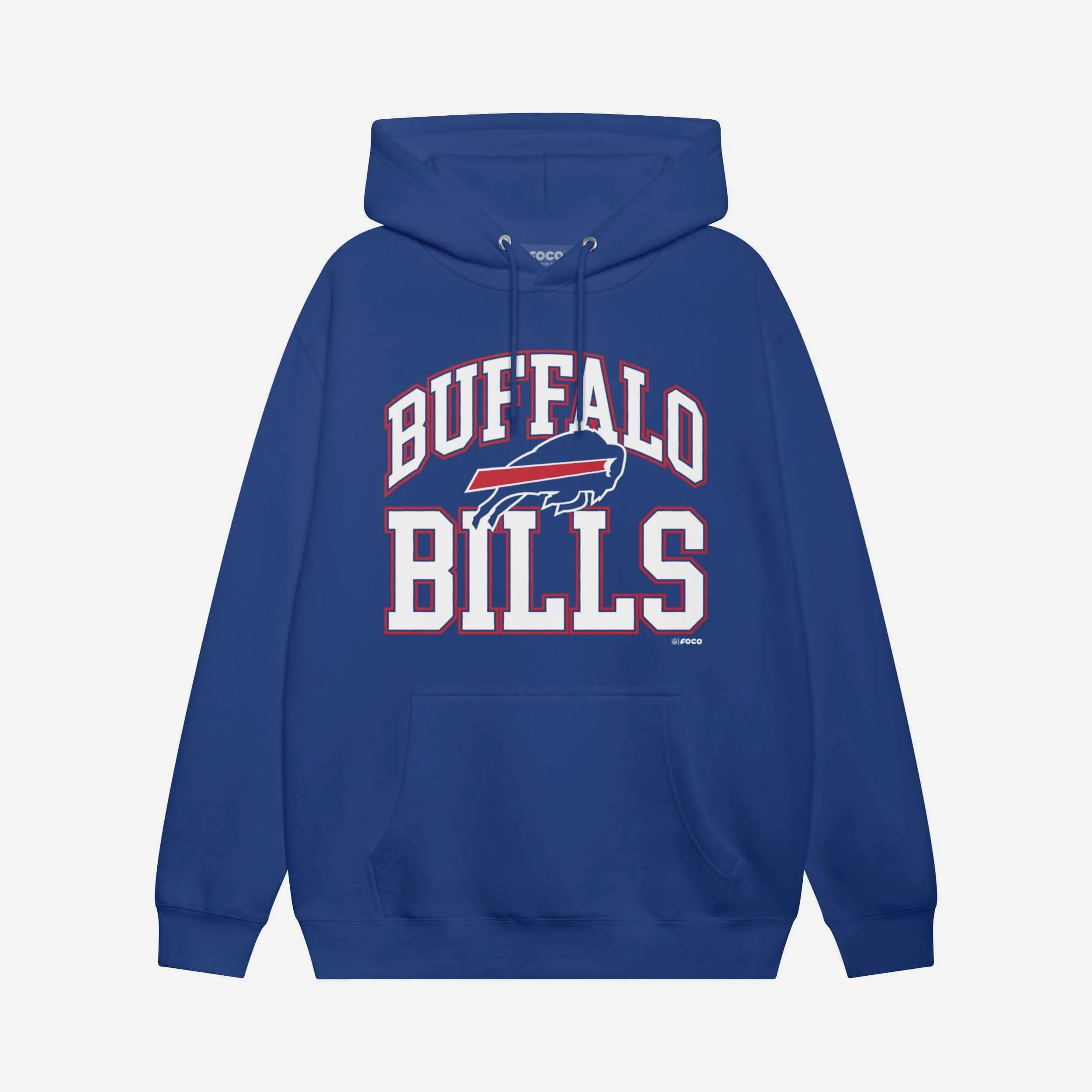 Buffalo Bills Arched Wordmark Hoodie