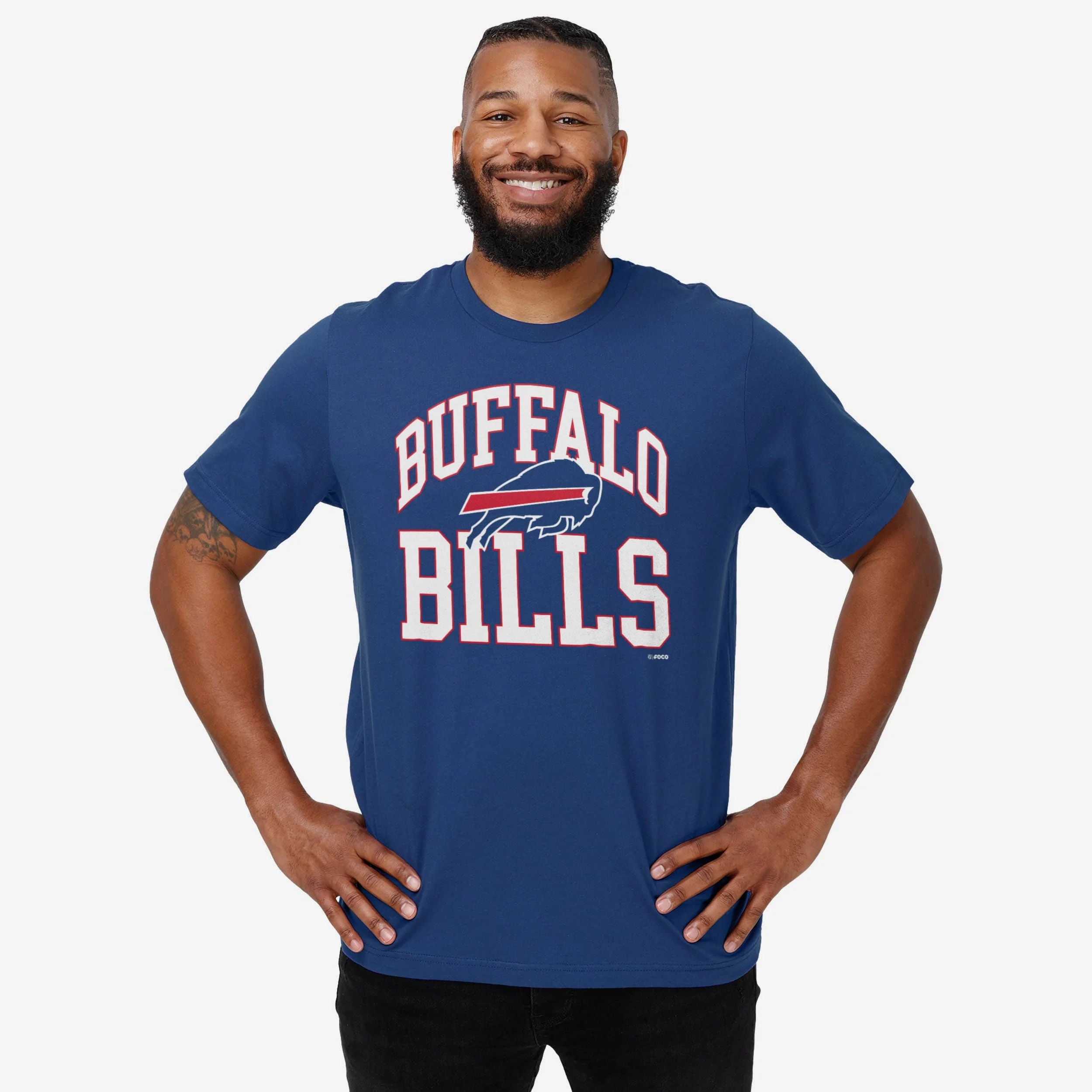 Buffalo Bills Arched Wordmark T-Shirt - Image 2