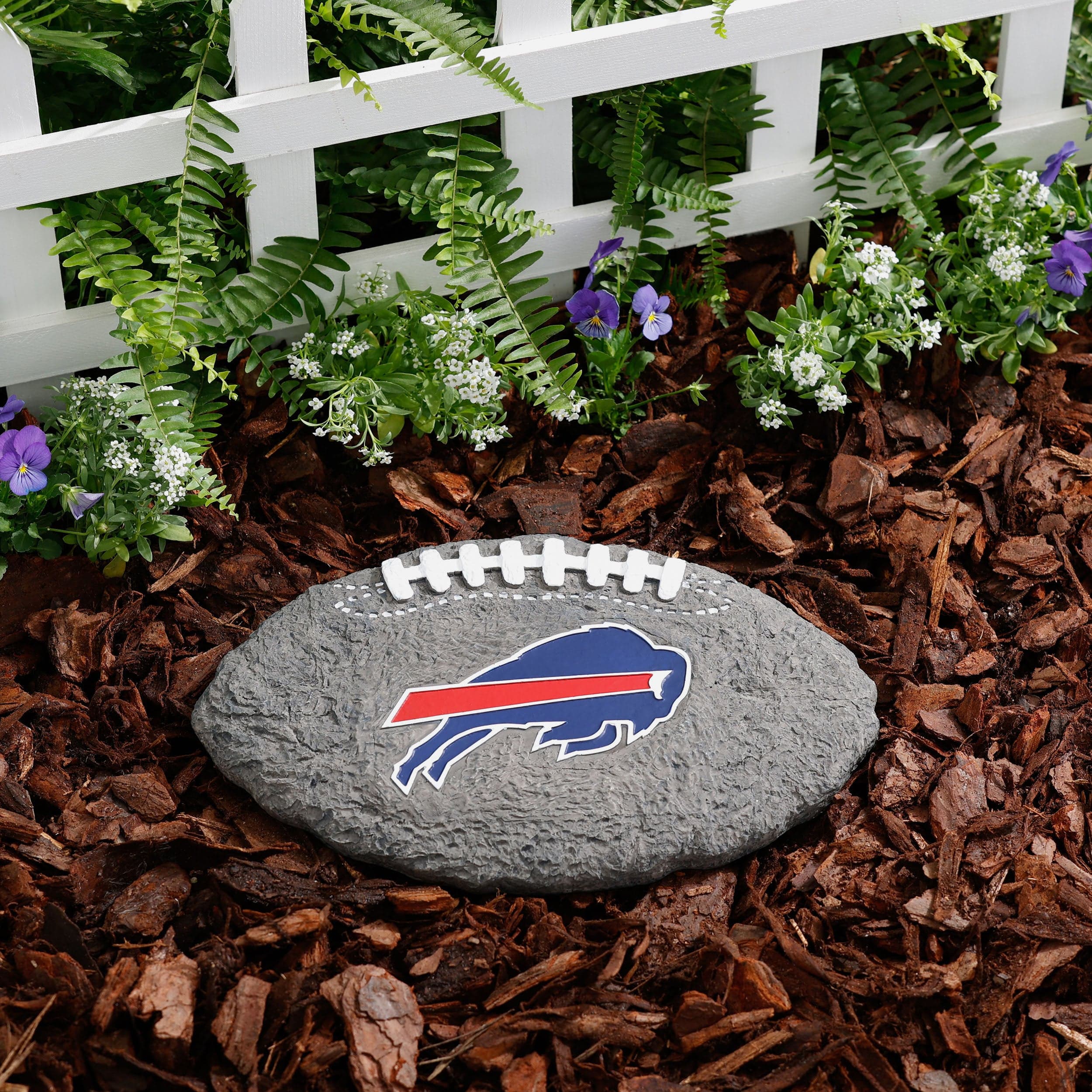 Buffalo Bills Ball Garden Stone - Image 2