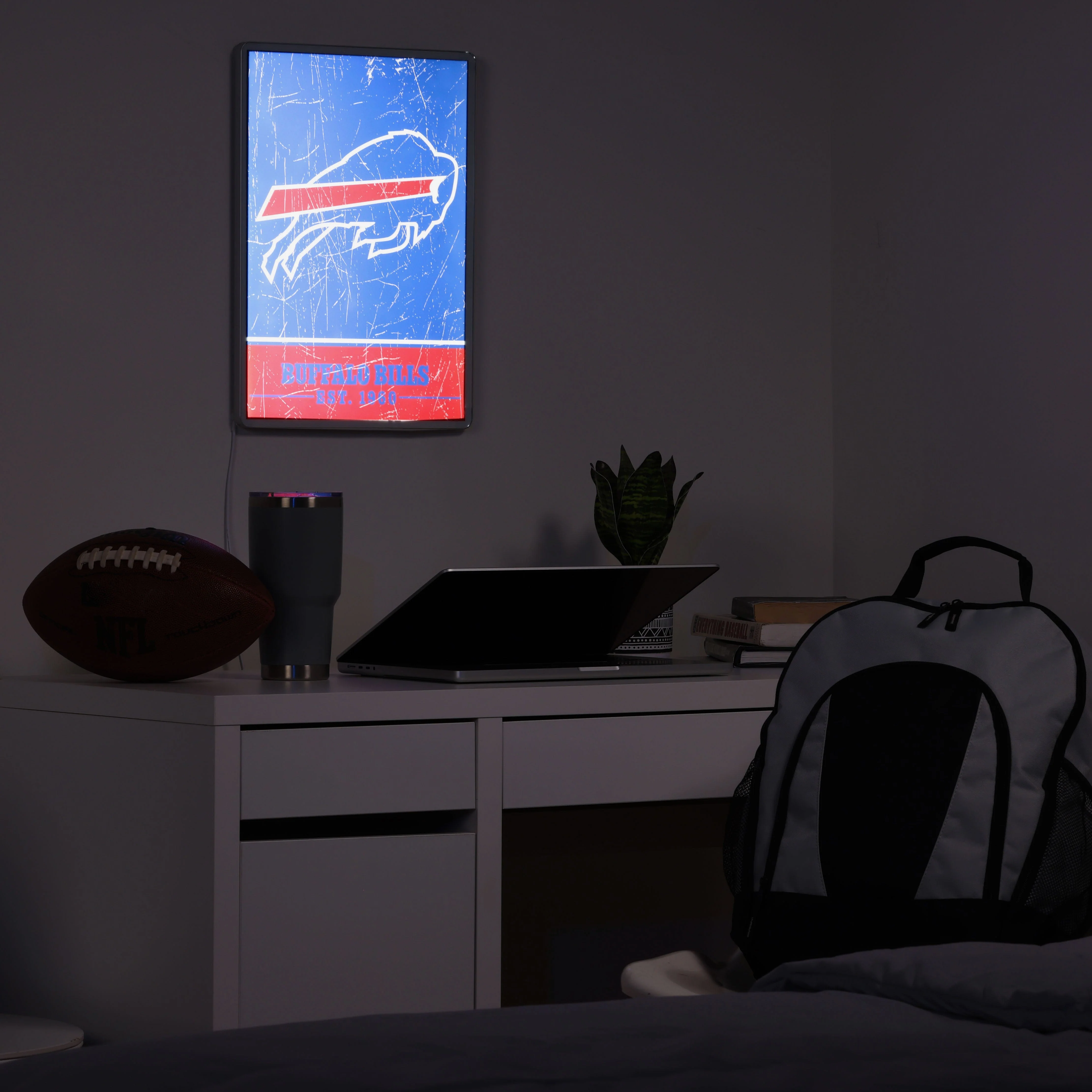 Buffalo Bills Big Logo Backlit Sign - Image 3