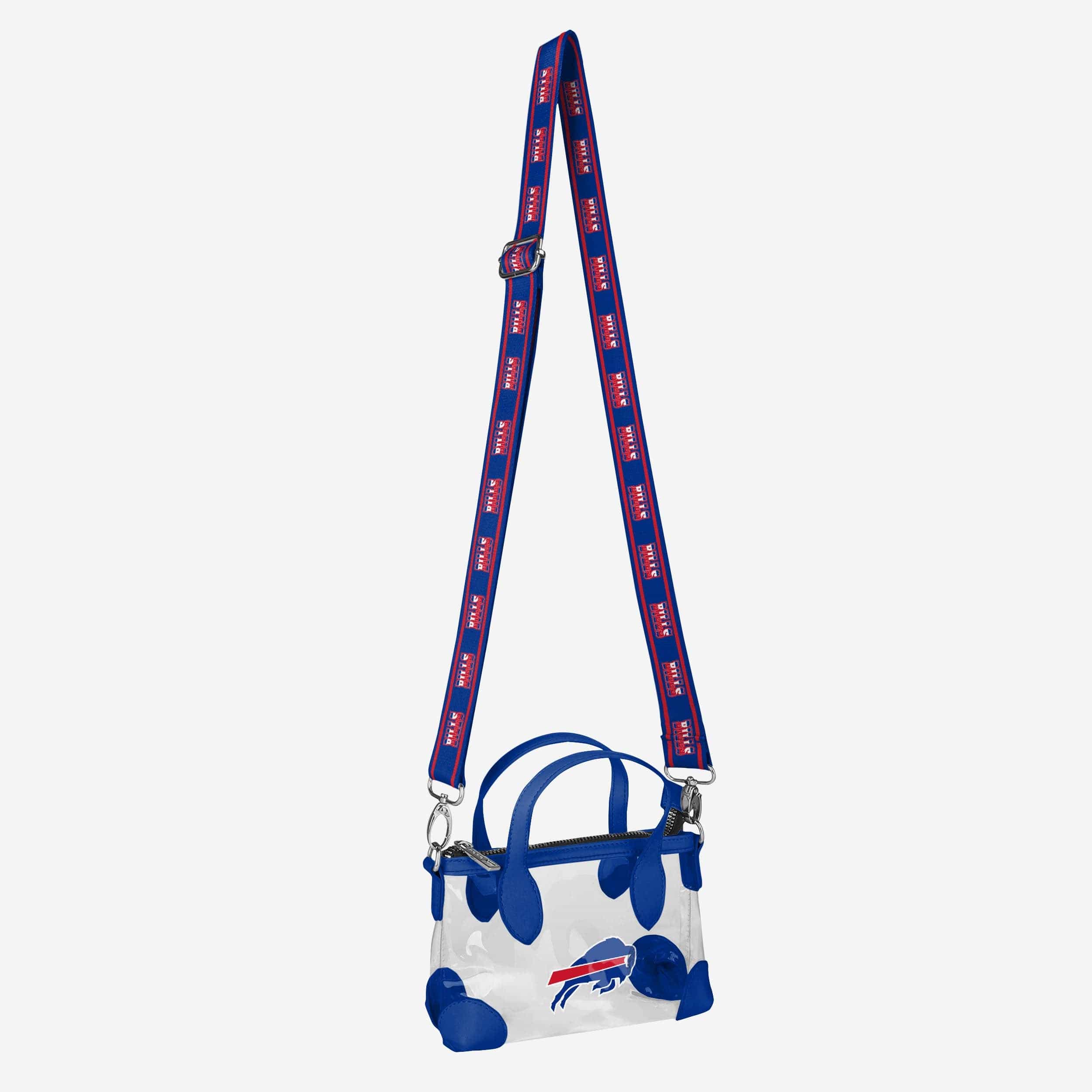 Buffalo Bills Big Logo Clear Crossbody Mini Purse - Image 3