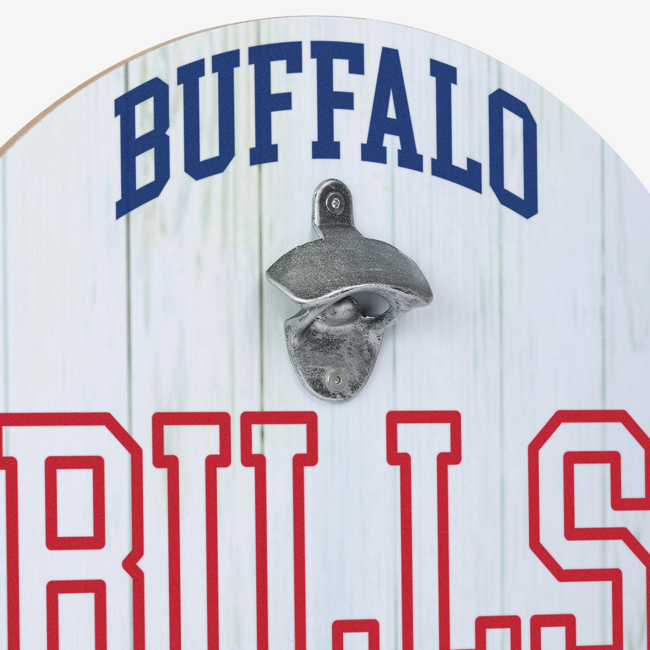 Buffalo Bills Bottle Opener Cap Catcher Wall Sign - Image 3