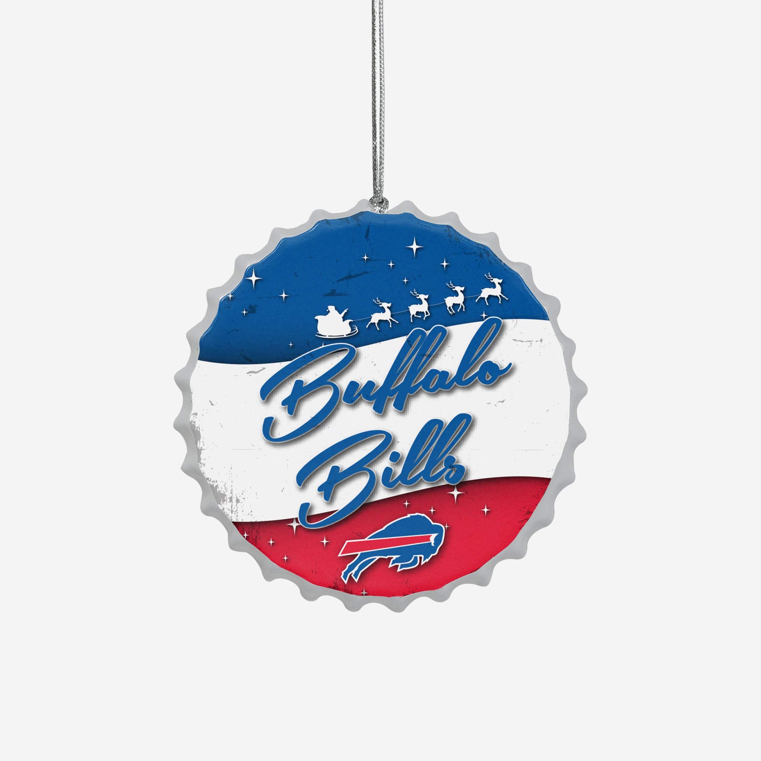 Buffalo Bills Bottlecap Sign Ornament