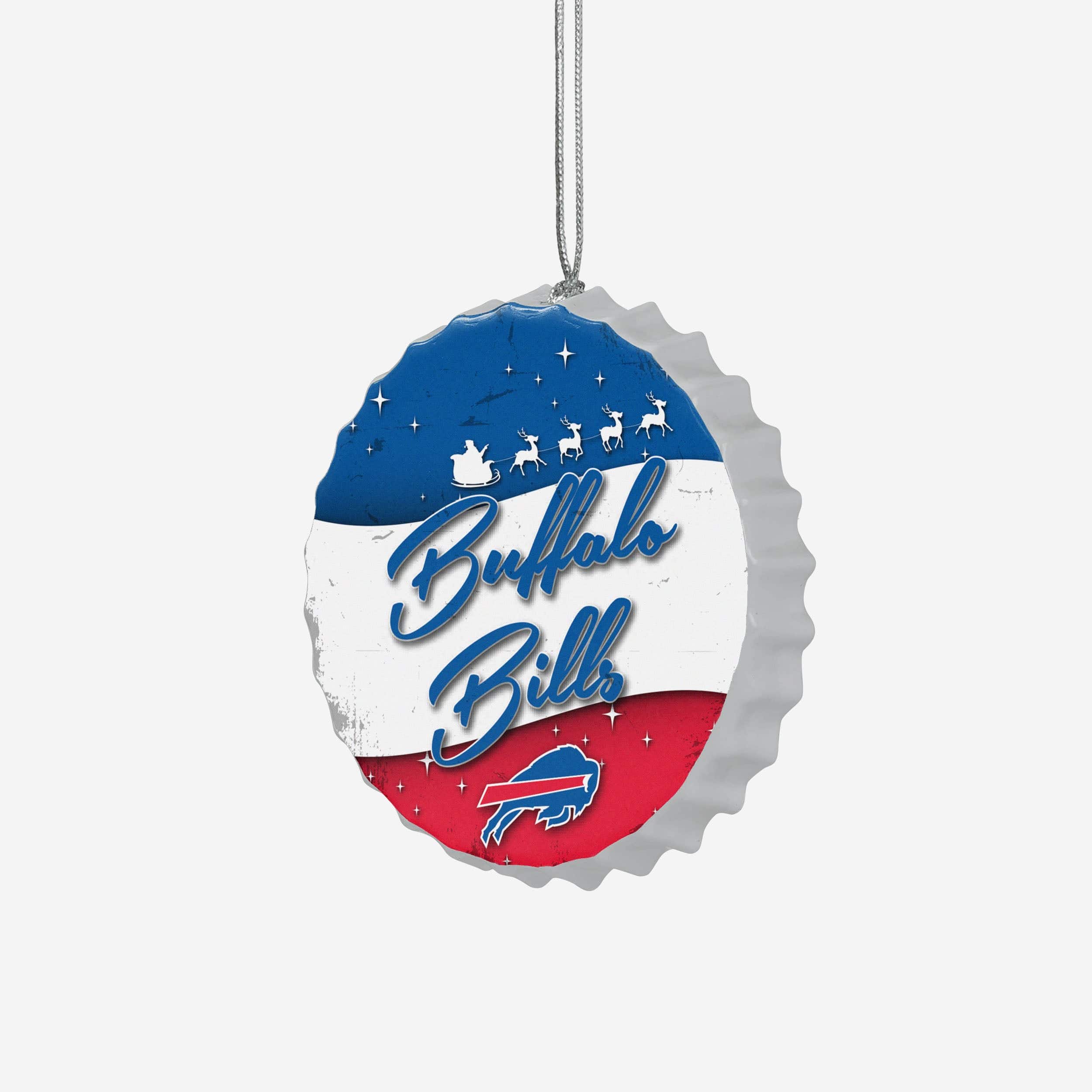 Buffalo Bills Bottlecap Sign Ornament - Image 2