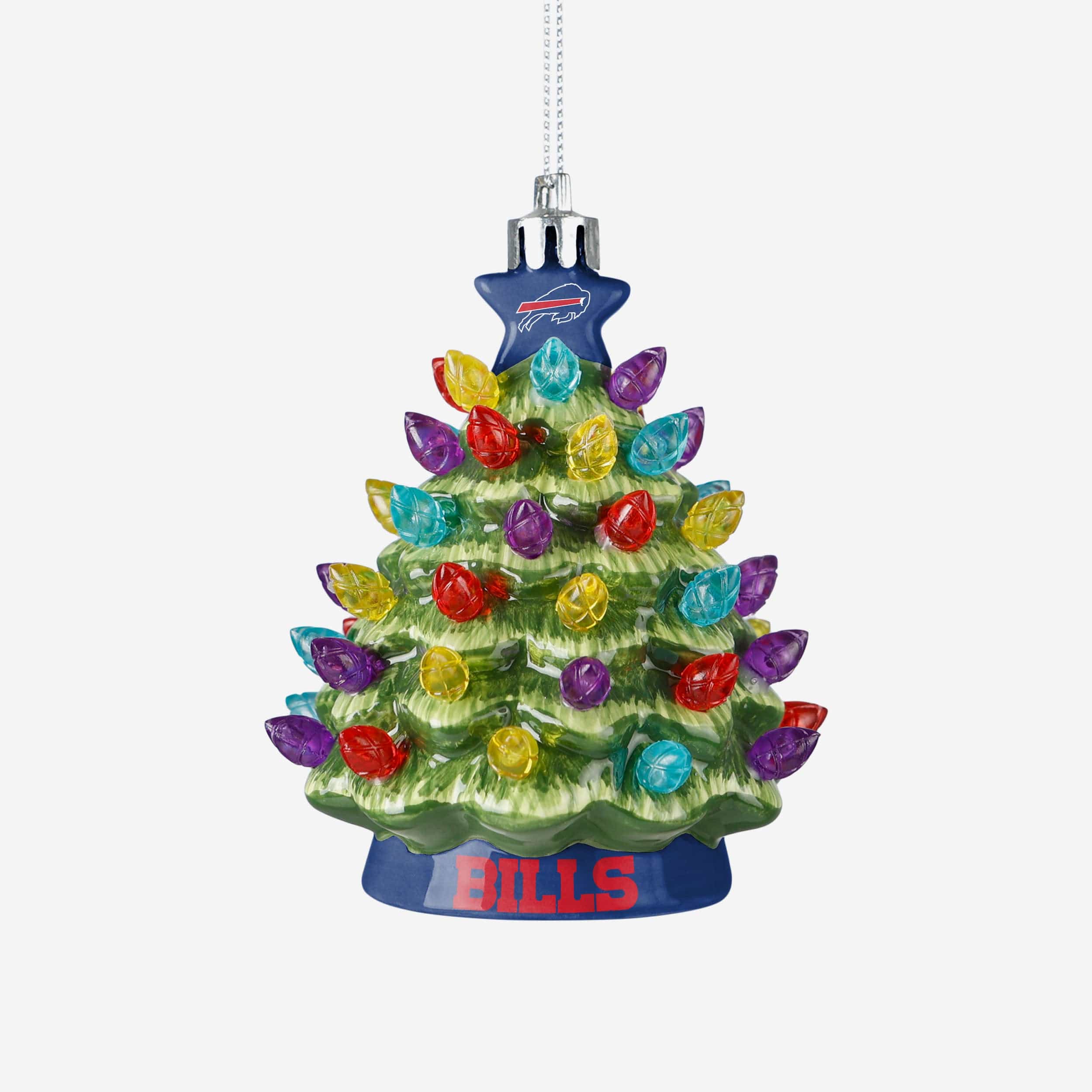Buffalo Bills Ceramic Tree Ornament