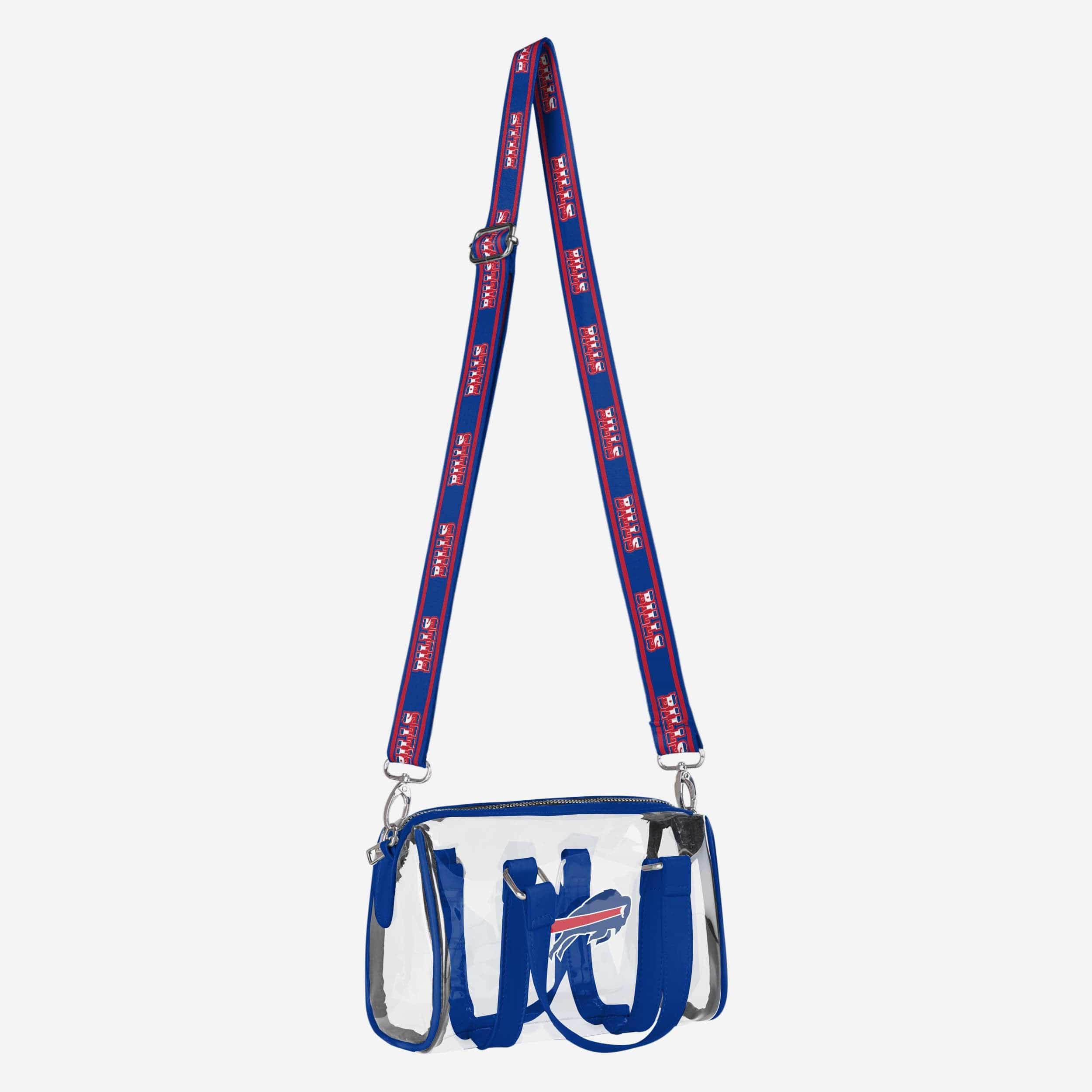 Buffalo Bills Clear Barrel Bag - Image 2