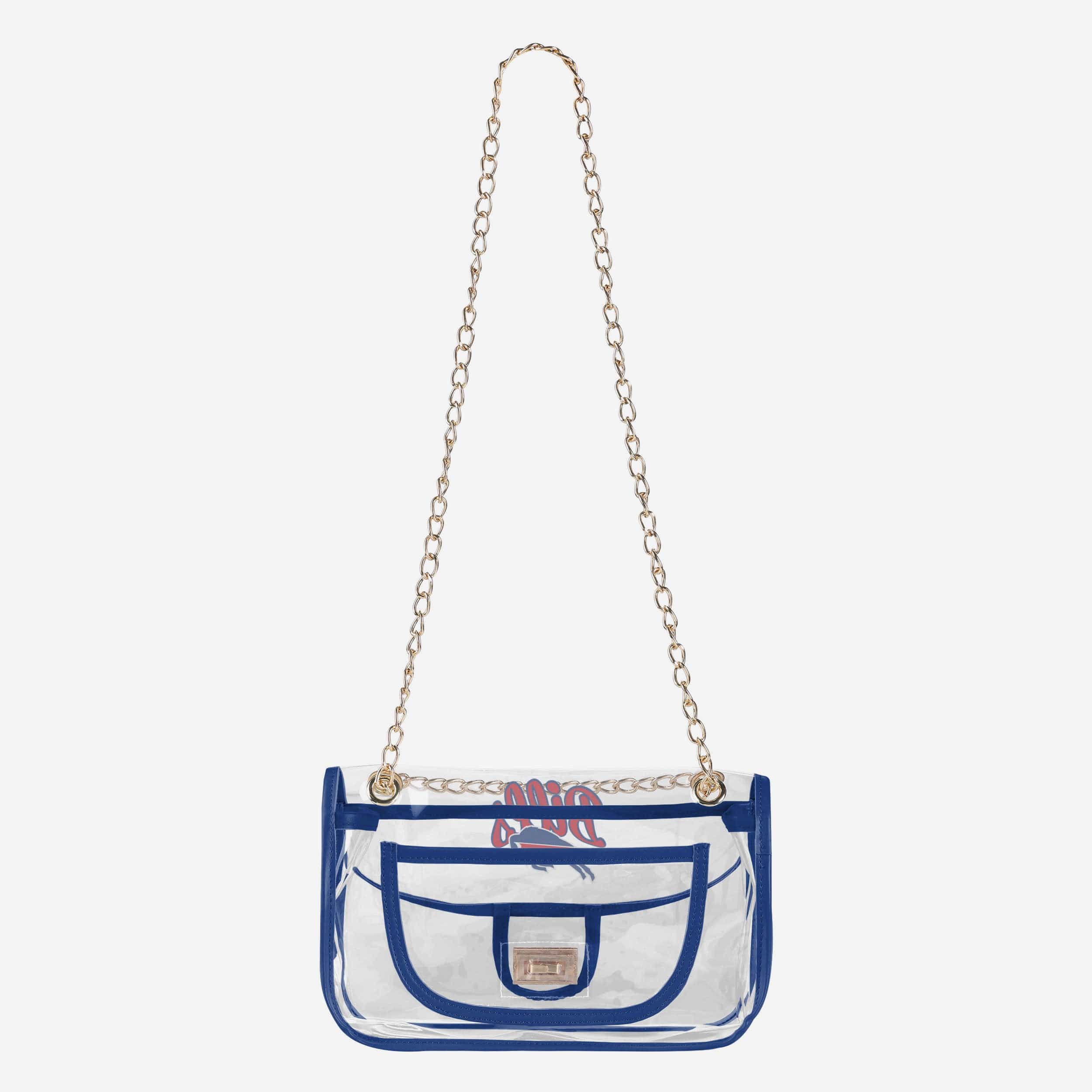 Buffalo Bills Clear Crossbody Chain Bag - Image 4