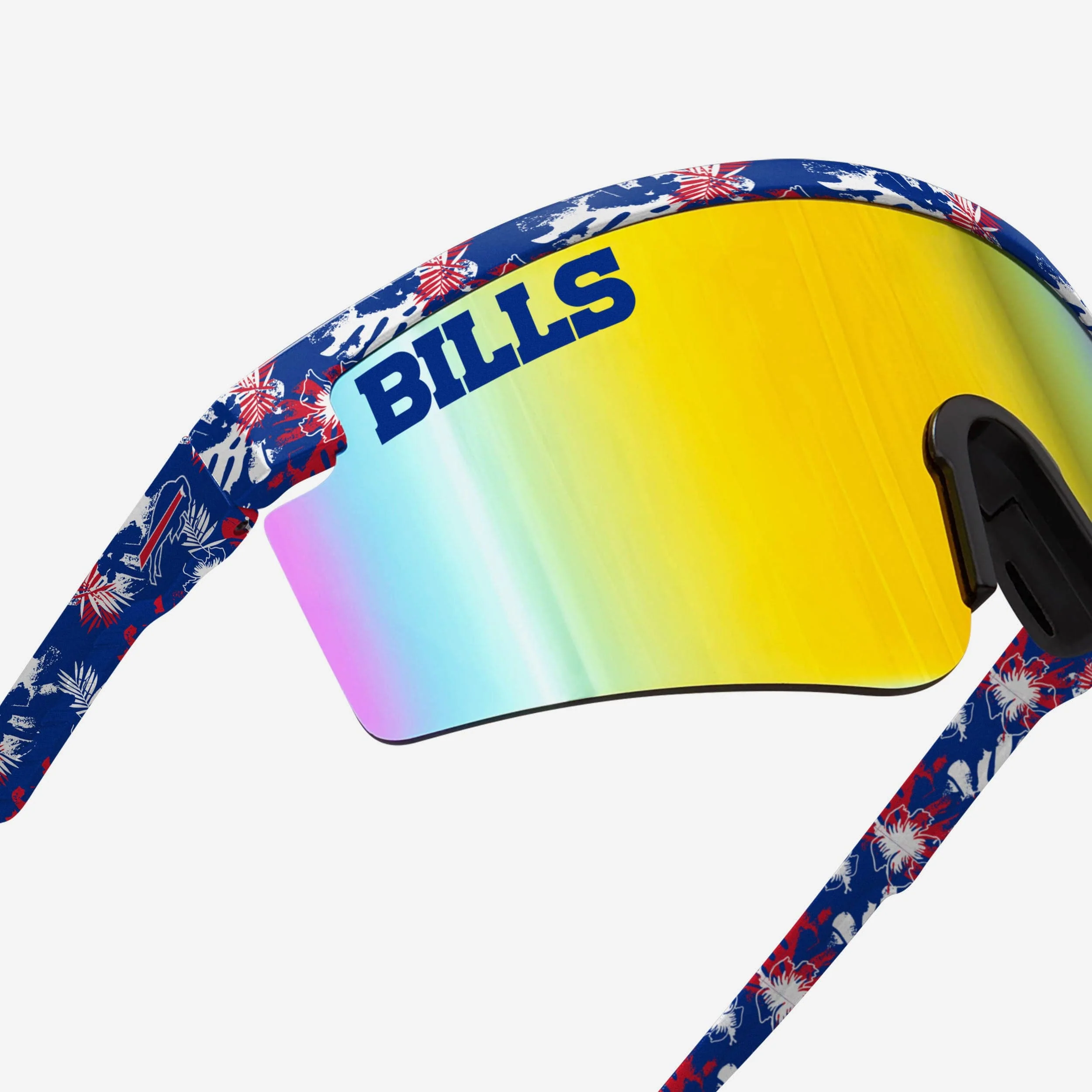 Buffalo Bills Floral Large Frame Sunglasses - Image 4