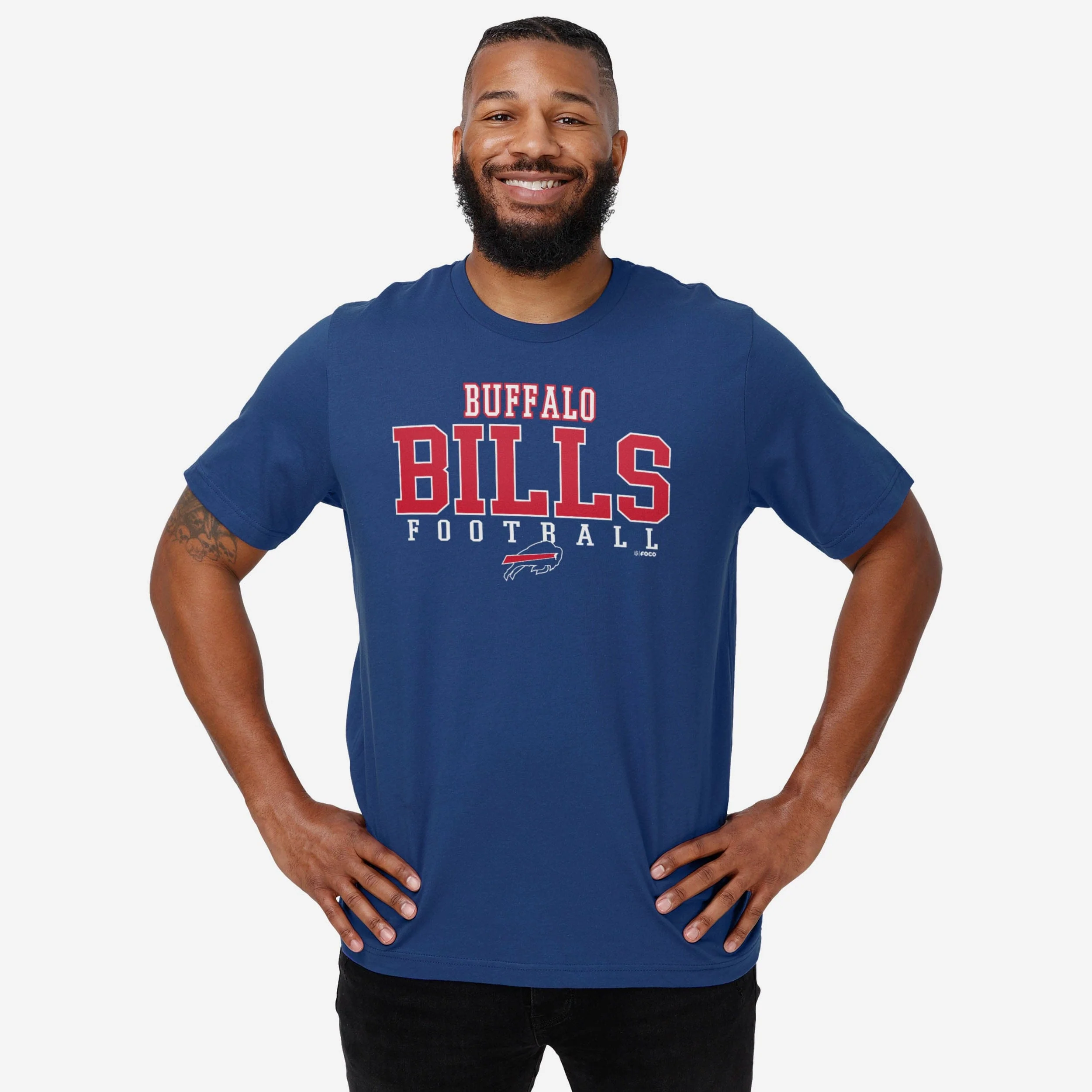 Buffalo Bills Football Wordmark T-Shirt - Image 2