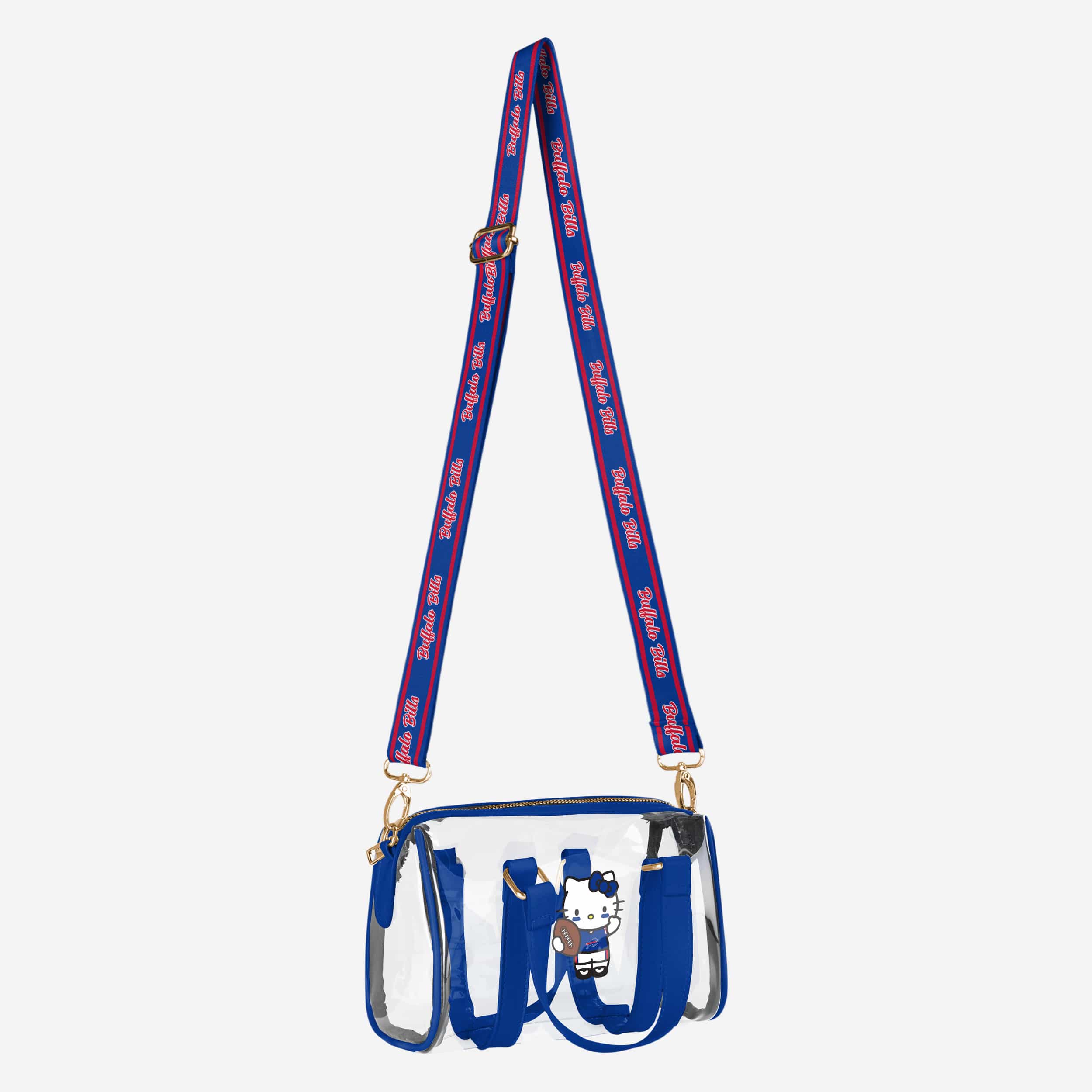 Buffalo Bills Hello Kitty® Clear Barrel Bag - Image 2