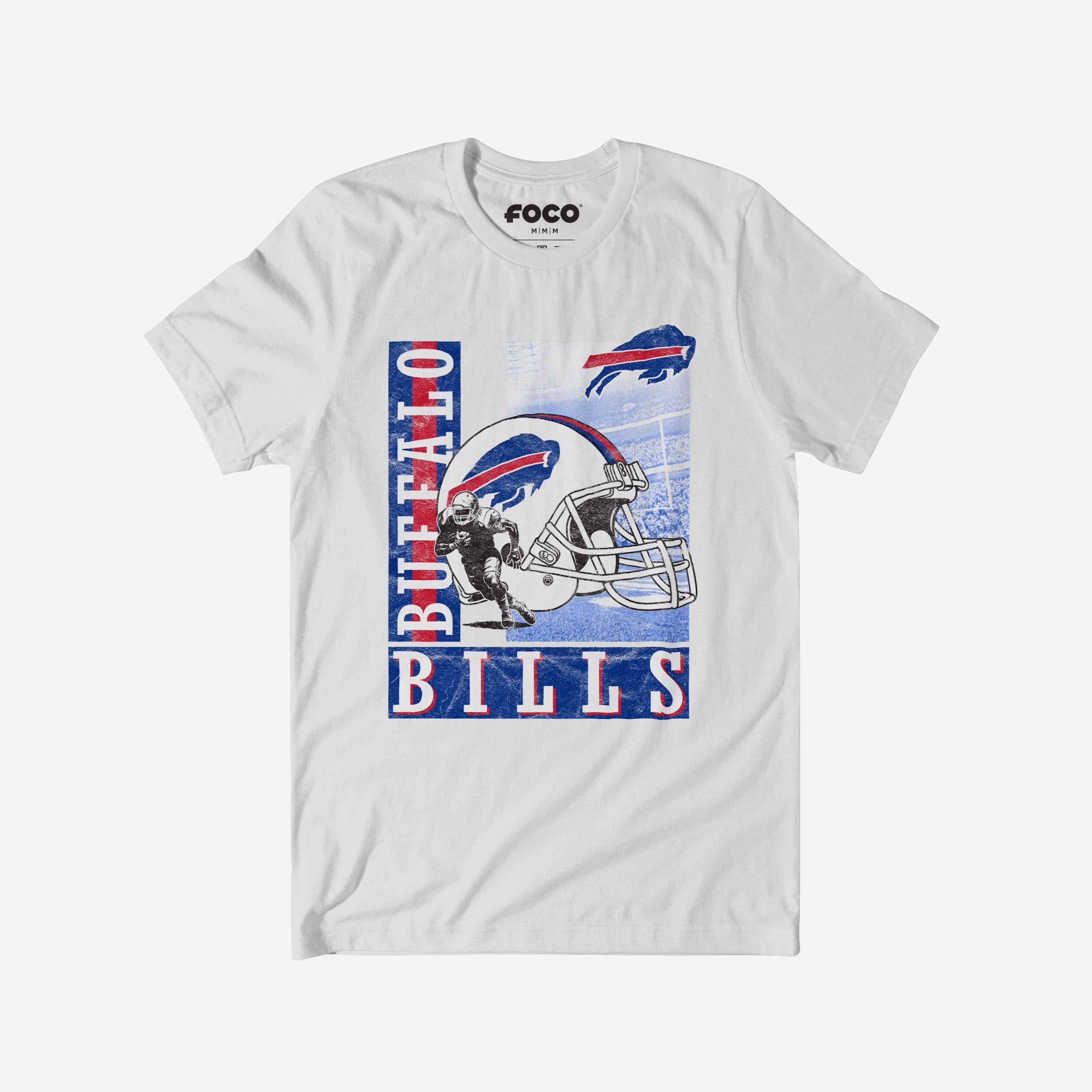 Buffalo Bills Helmet Dash T-Shirt