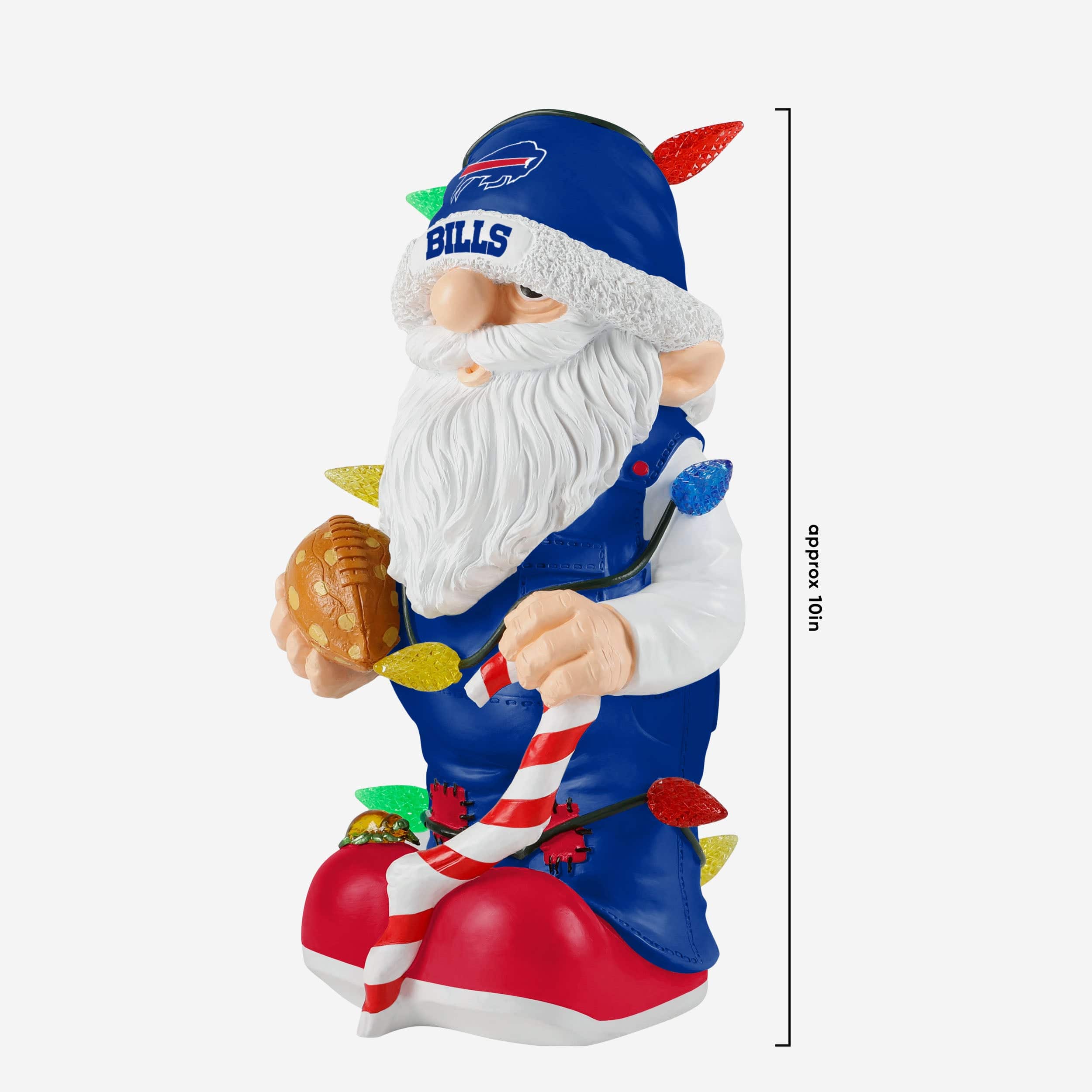 Buffalo Bills Light Up Holiday Gnome - Image 4