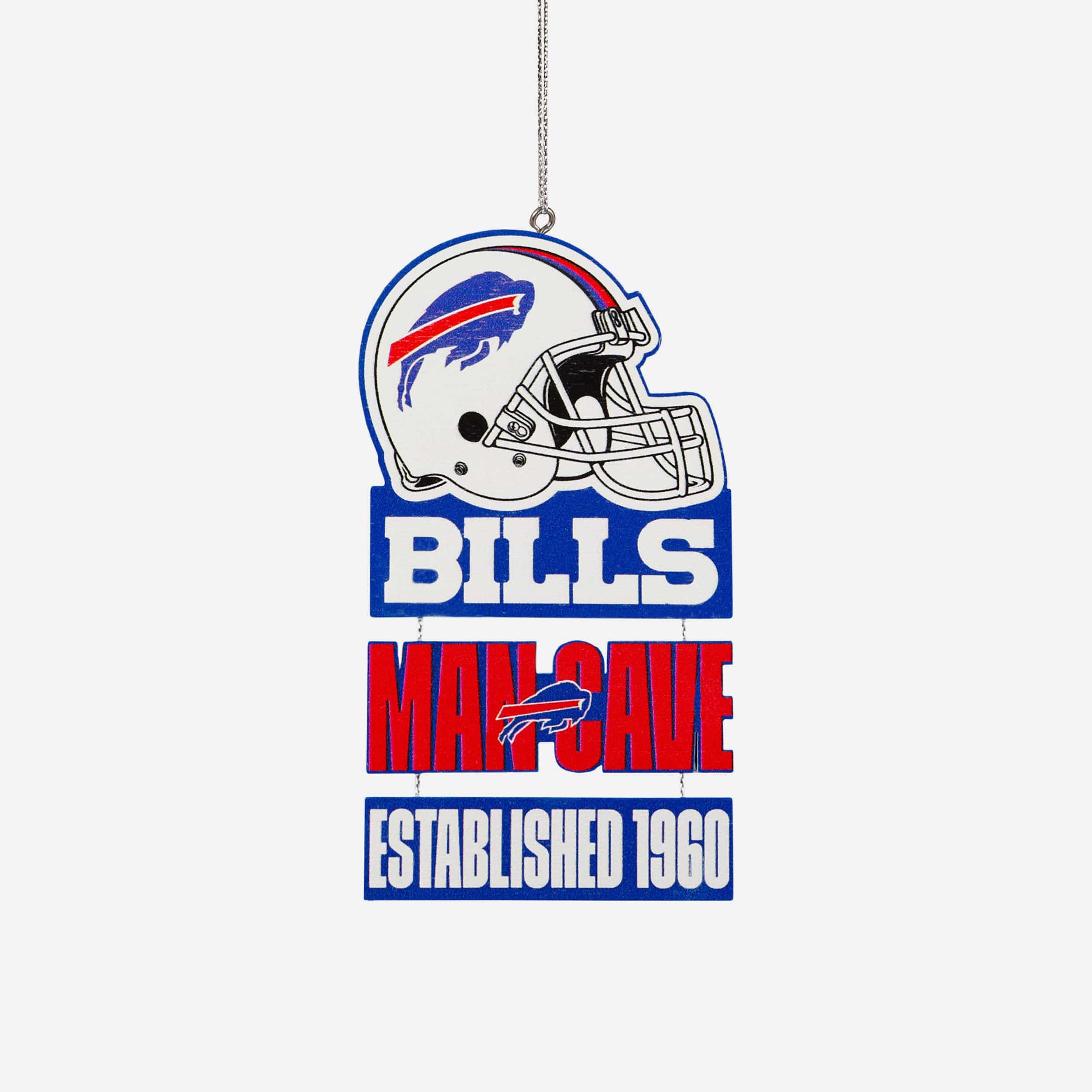 Buffalo Bills Mancave Sign Ornament