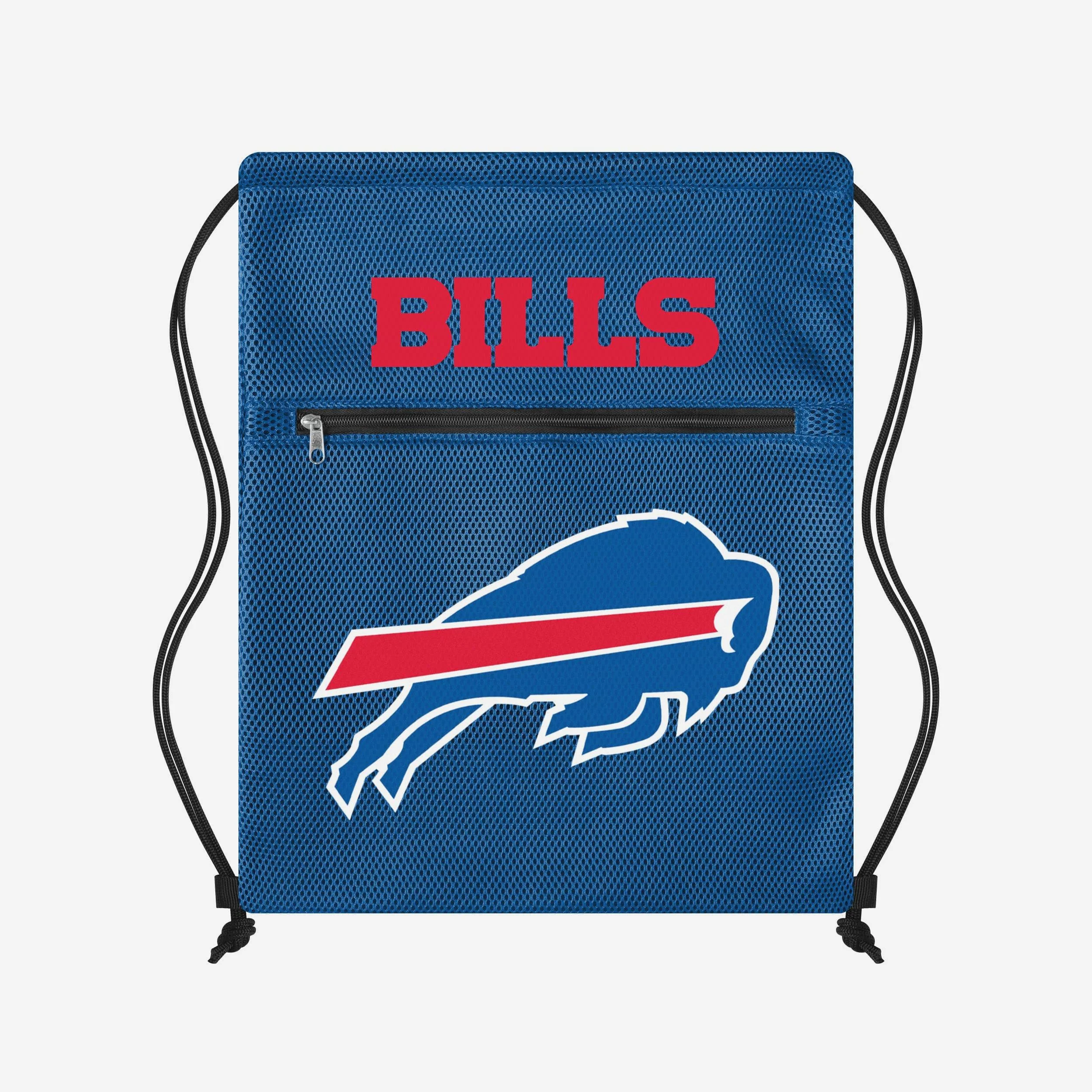 Buffalo Bills Mesh Pocket Drawstring Backpack - Image 2