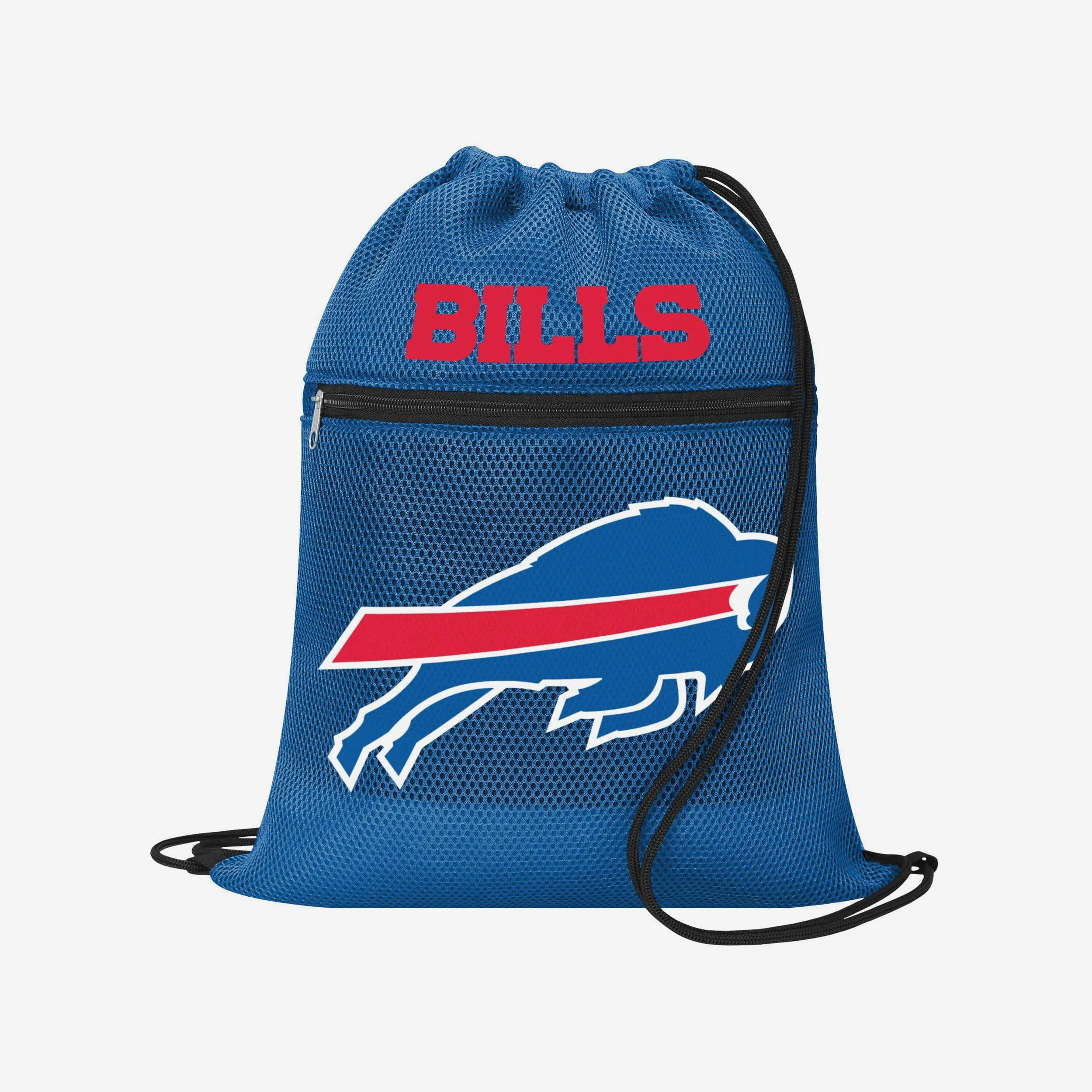 Buffalo Bills Mesh Pocket Drawstring Backpack - Image 3