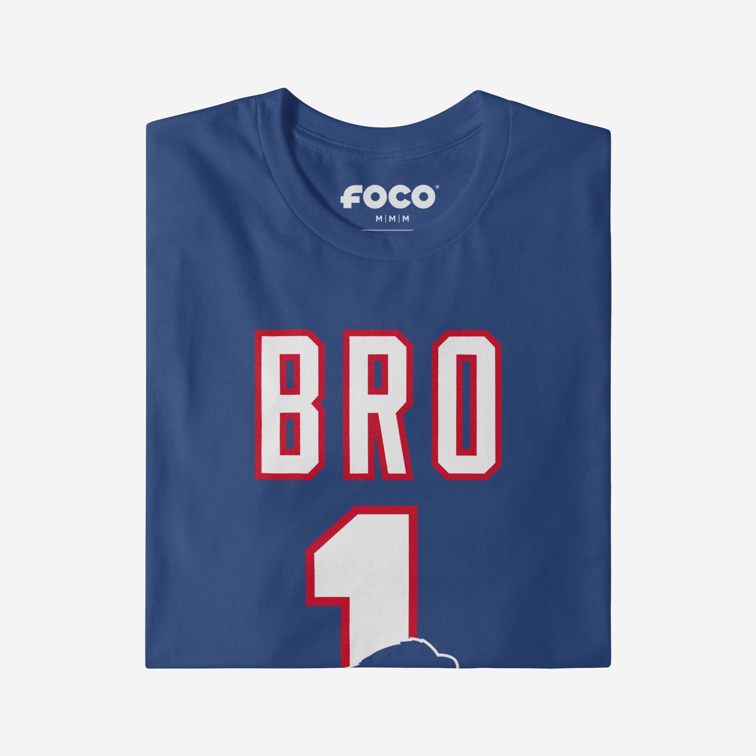Buffalo Bills Number 1 Bro T-Shirt - Image 4