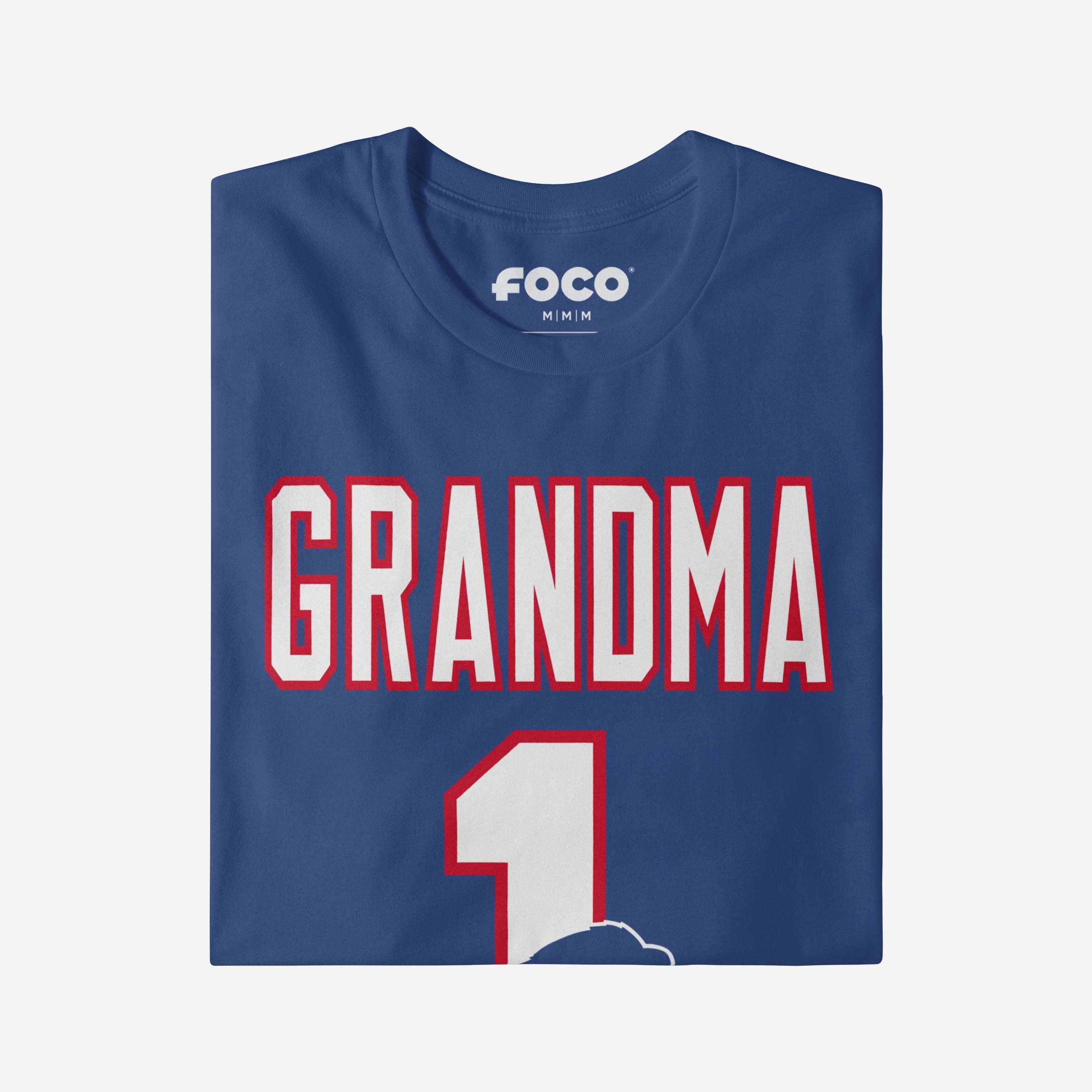 Buffalo Bills Number 1 Grandma T-Shirt - Image 3