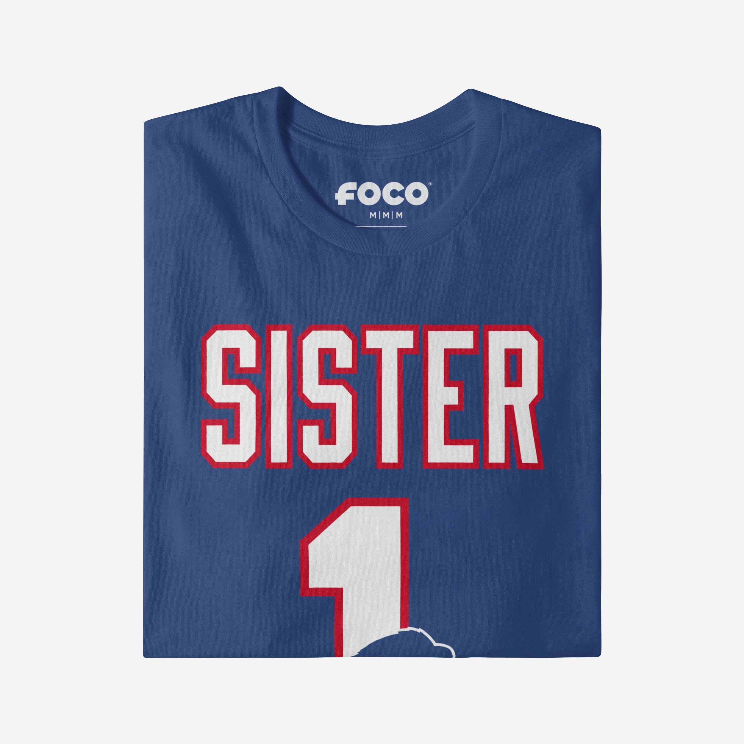 Buffalo Bills Number 1 Sister T-Shirt - Image 4