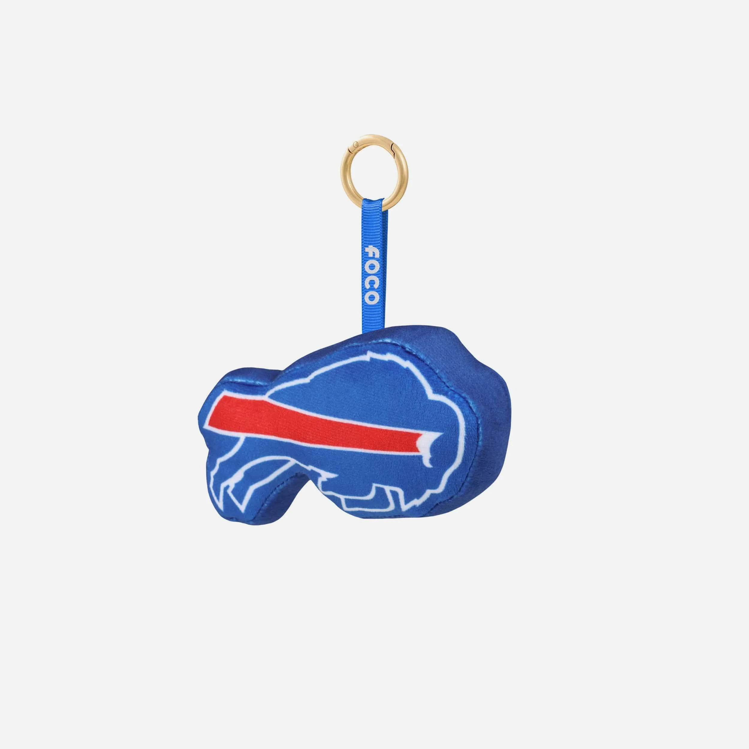 Buffalo Bills Plush Team Logo Bag Charm Keychain - Image 3