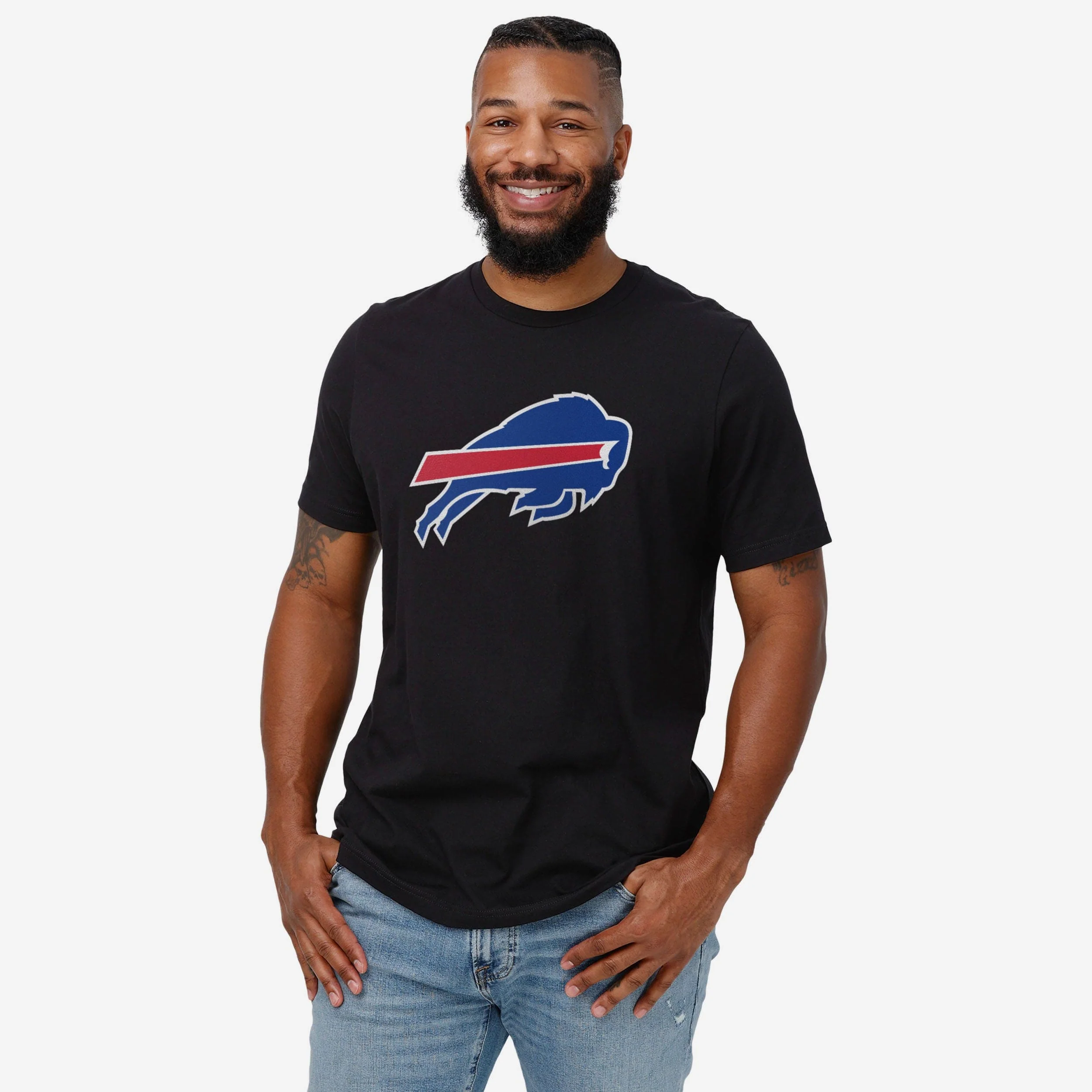 Buffalo Bills Primary Logo T-Shirt - Image 10