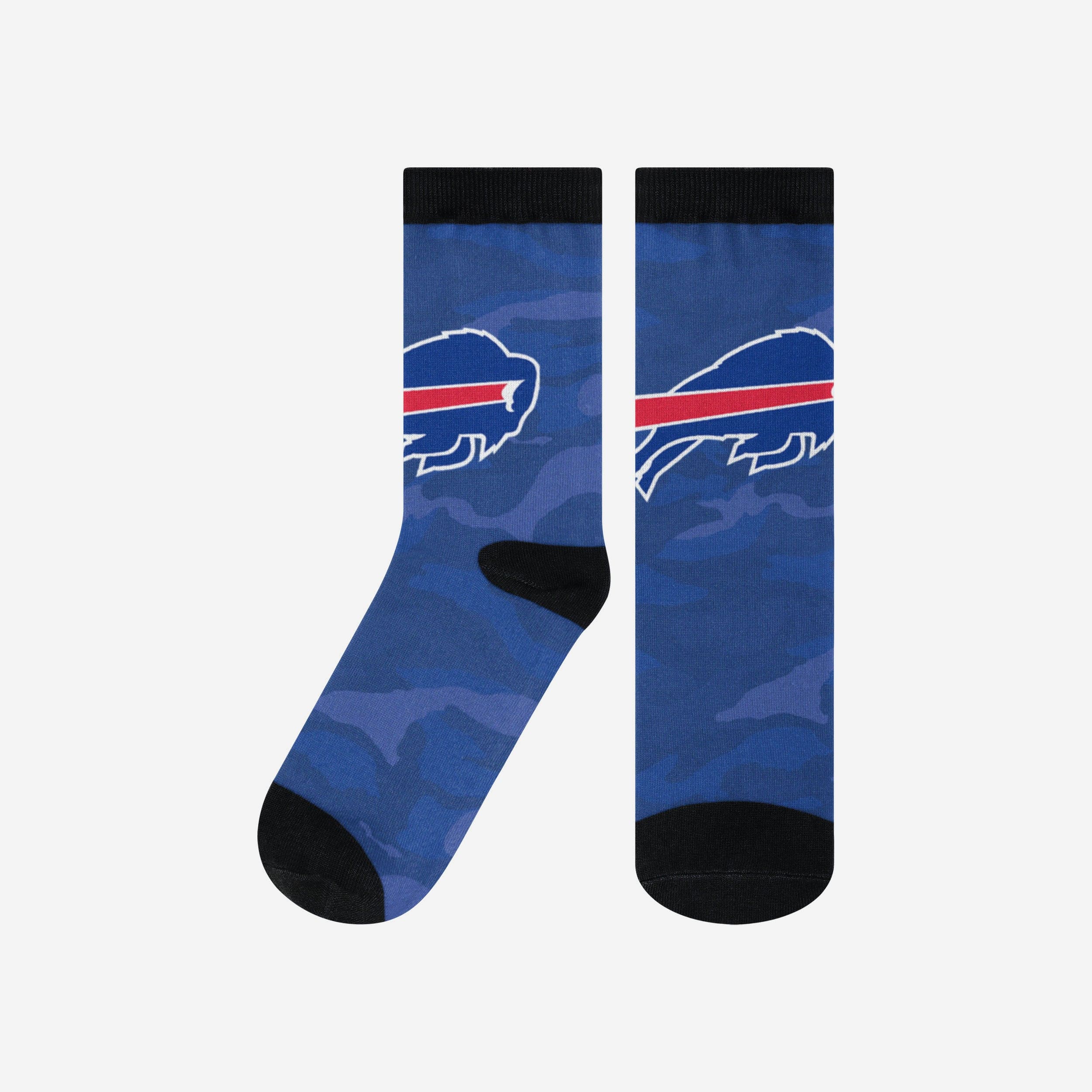 Buffalo Bills Printed Camo Socks