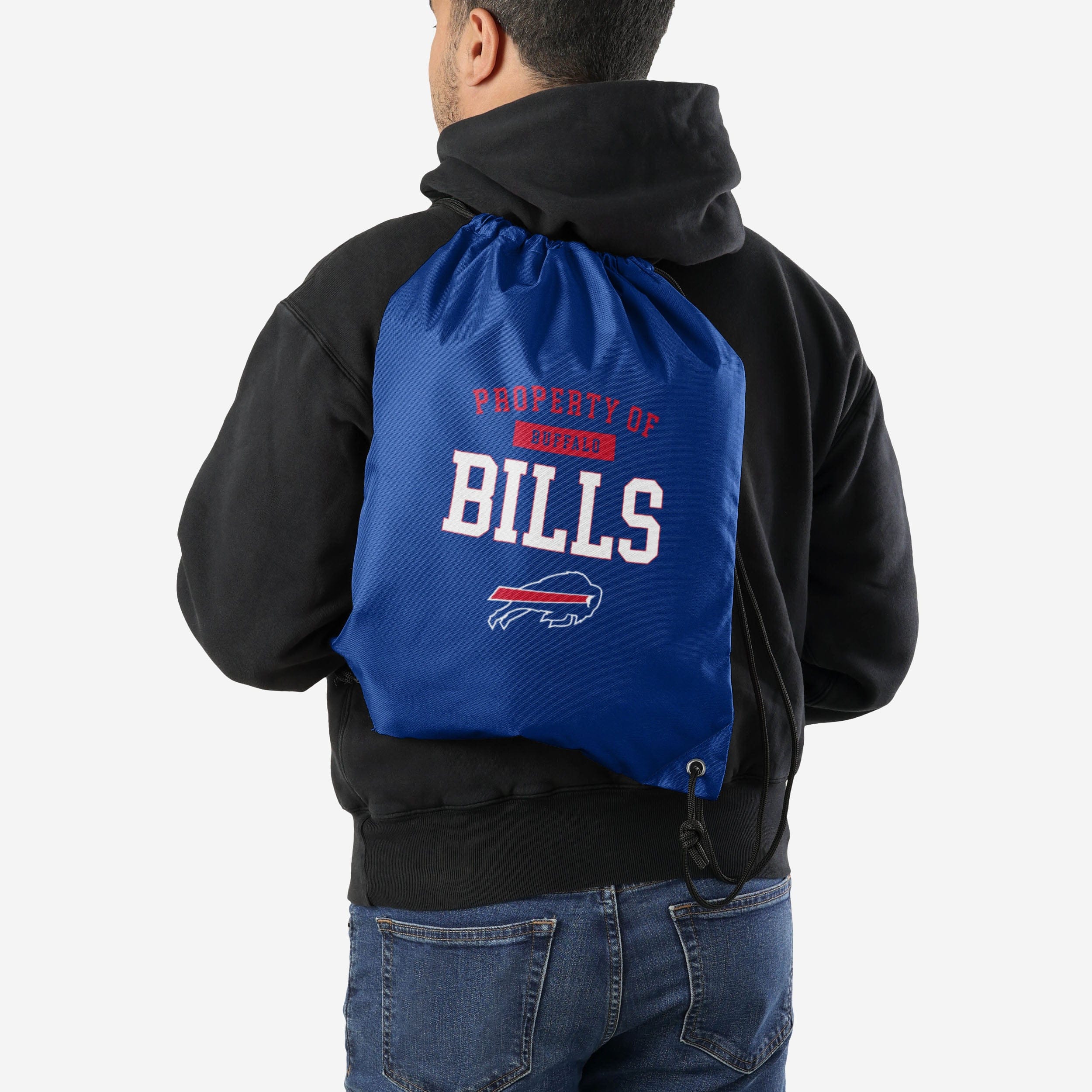 Buffalo Bills Property Of Drawstring Backpack - Image 2
