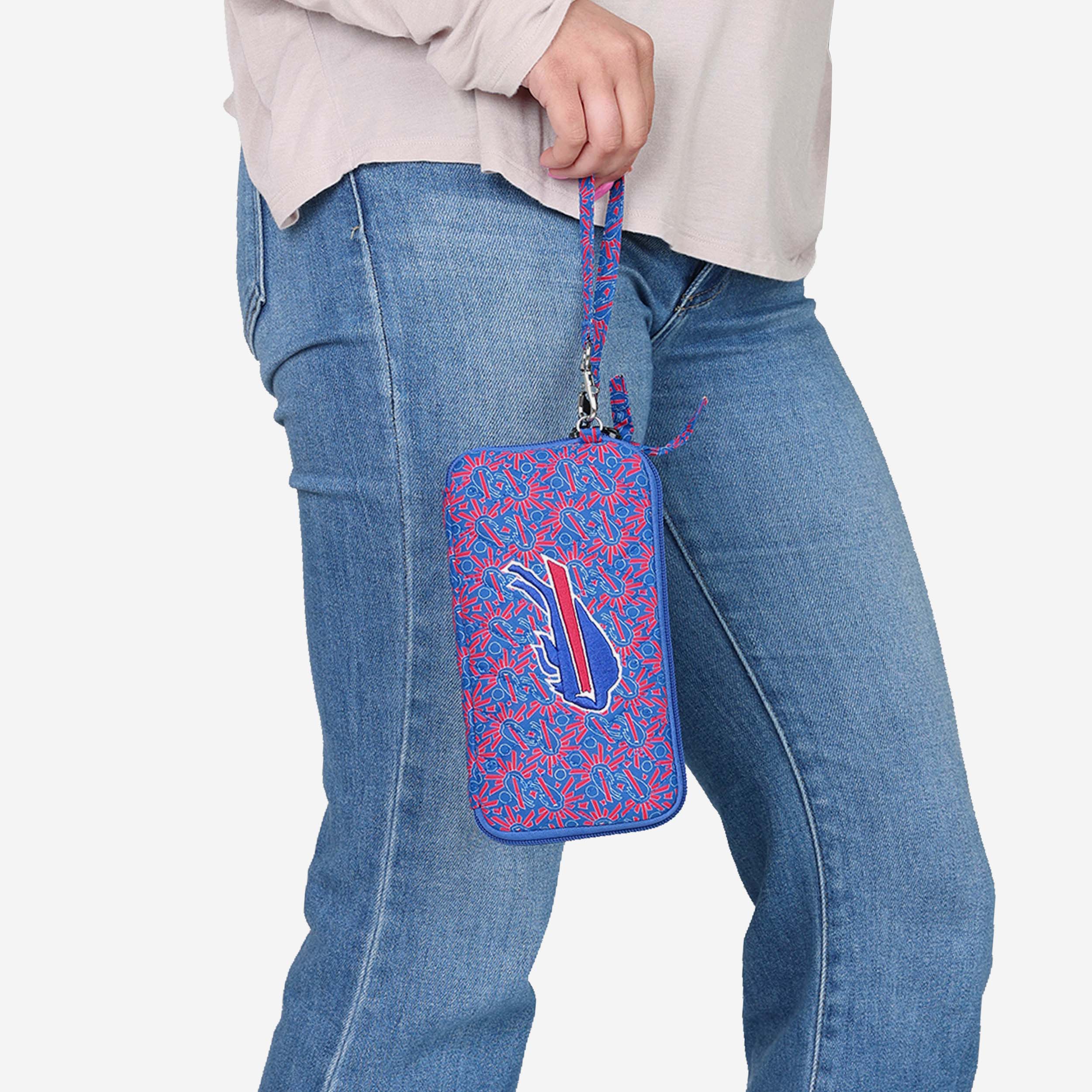 Buffalo Bills Quilted Printed Wristlet - Image 2
