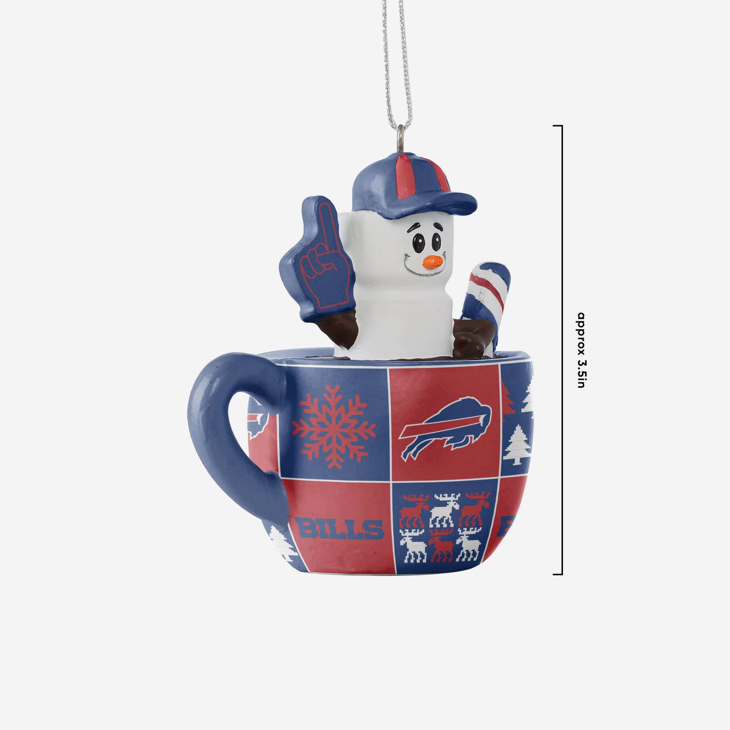 Buffalo Bills Smores Mug Ornament - Image 3
