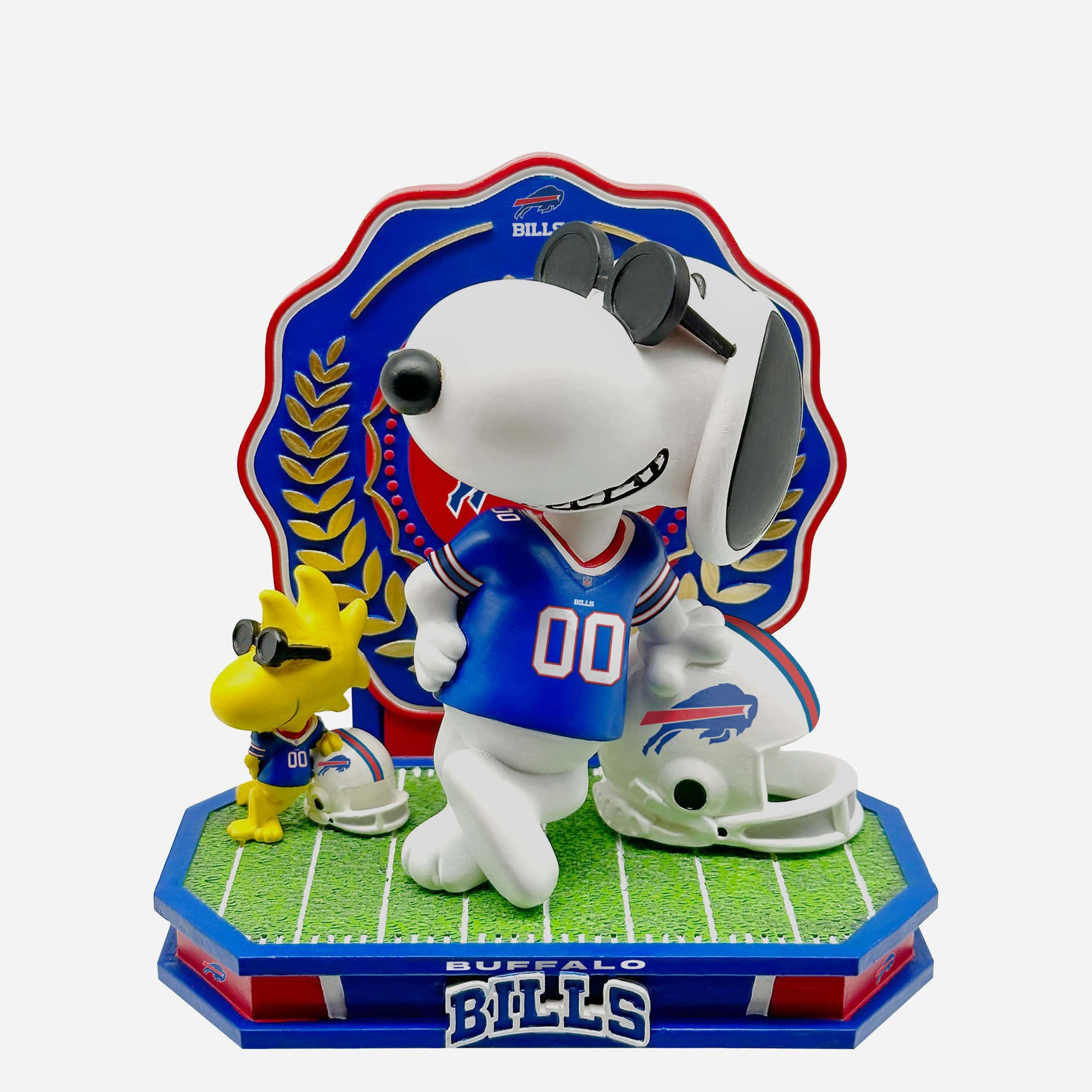 Buffalo Bills Snoopy & Woodstock Joe Cool Peanuts Dual Bobblehead