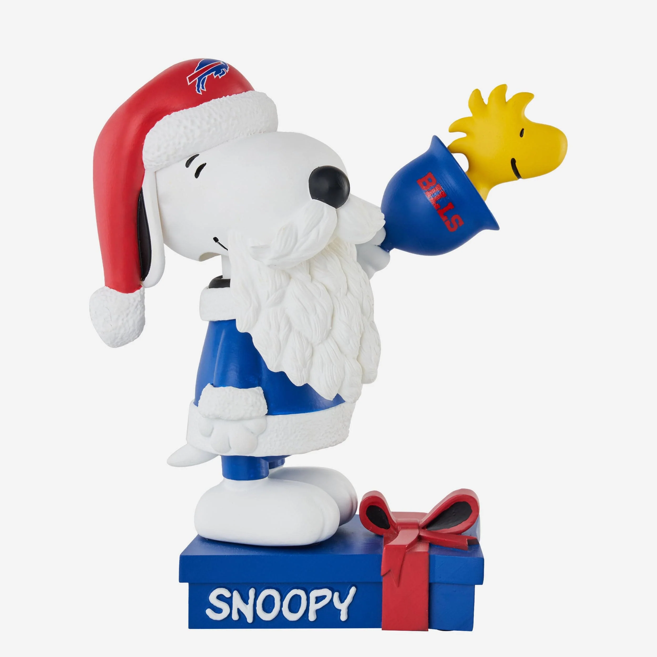 Buffalo Bills Snoopy & Woodstock Peanuts Christmas Special Bobblehead