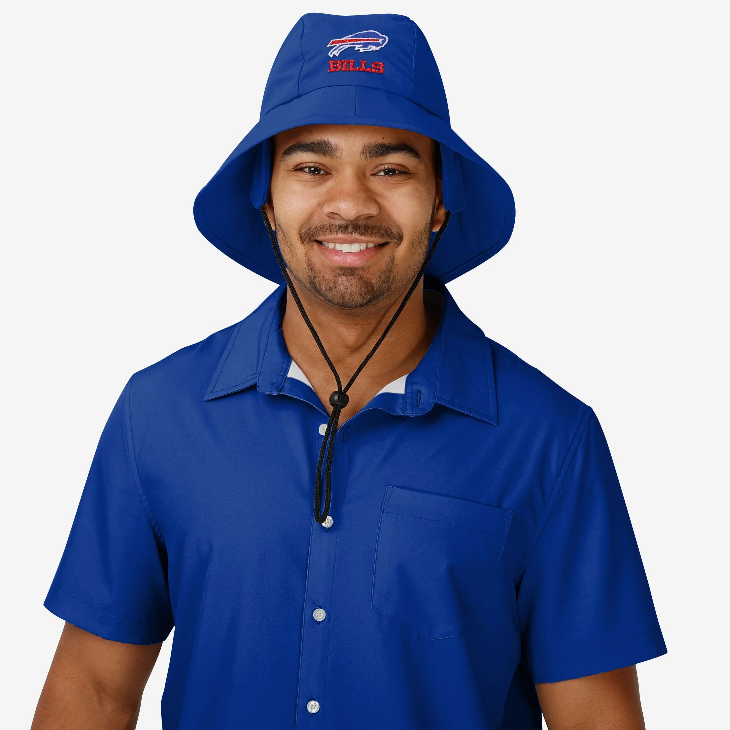 Buffalo Bills Solid Fisherman Hat - Image 2
