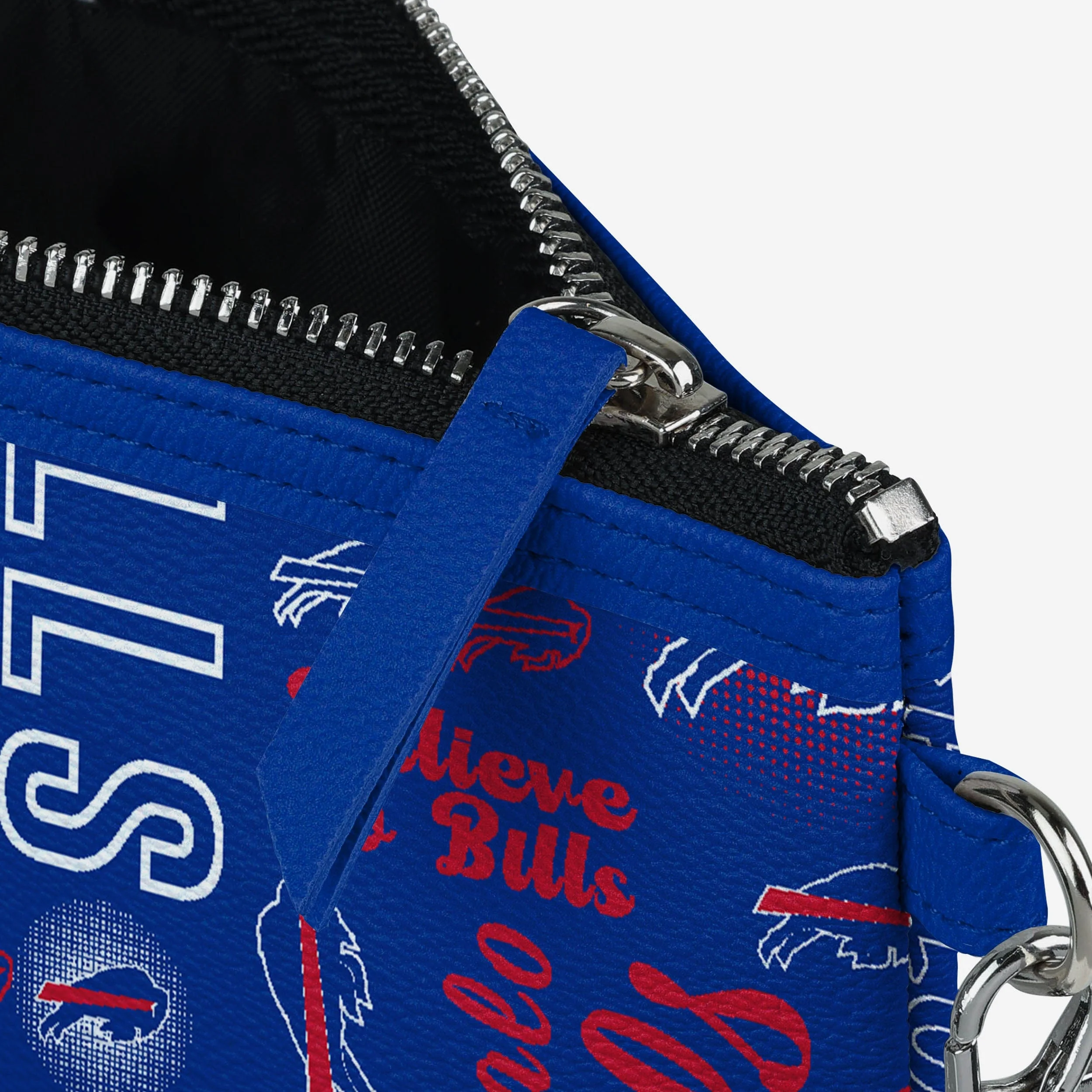 Buffalo Bills Spirited Style Printed Collection Repeat Logo Wristlet - Image 3