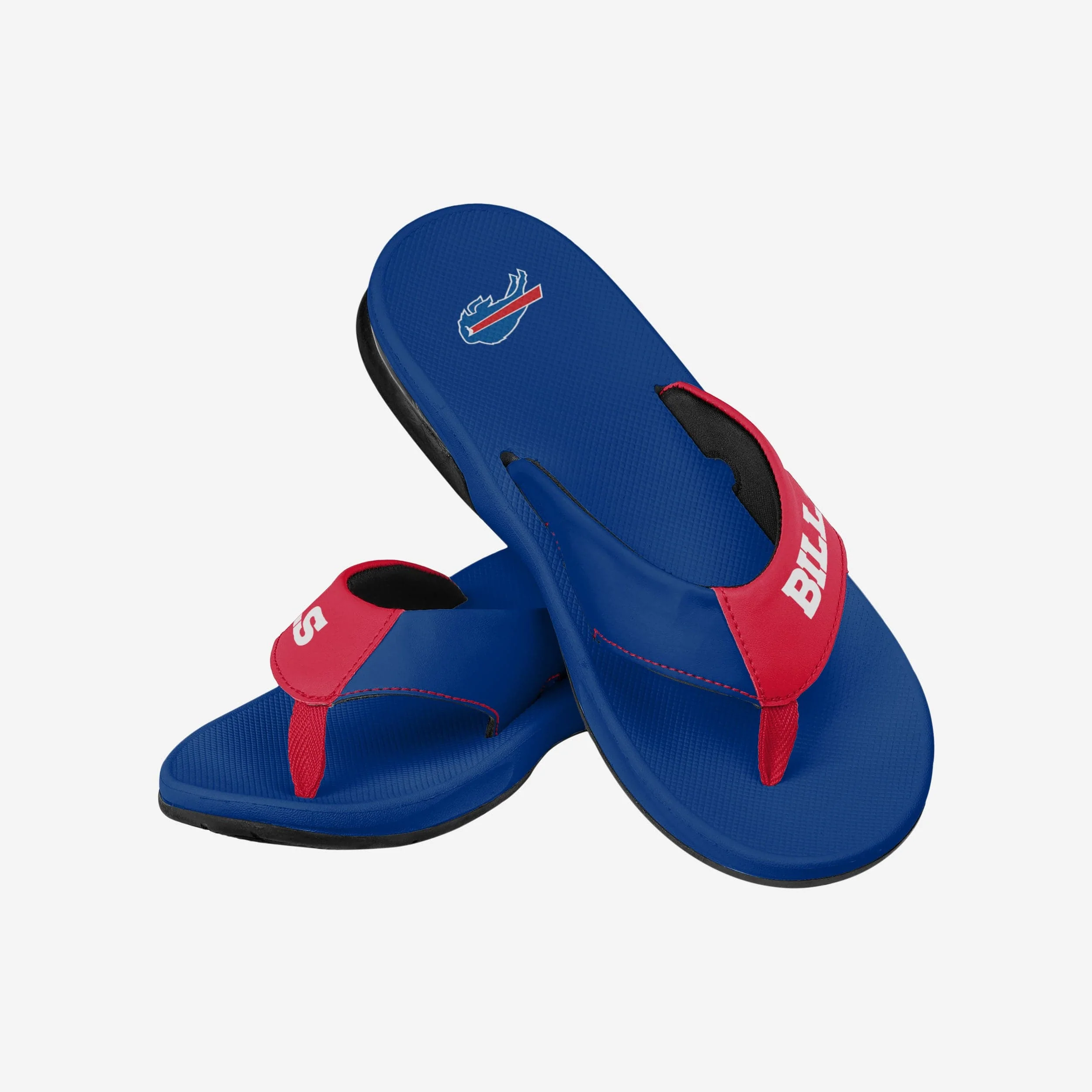 Buffalo Bills Team Color Contour Flip Flop - Image 3