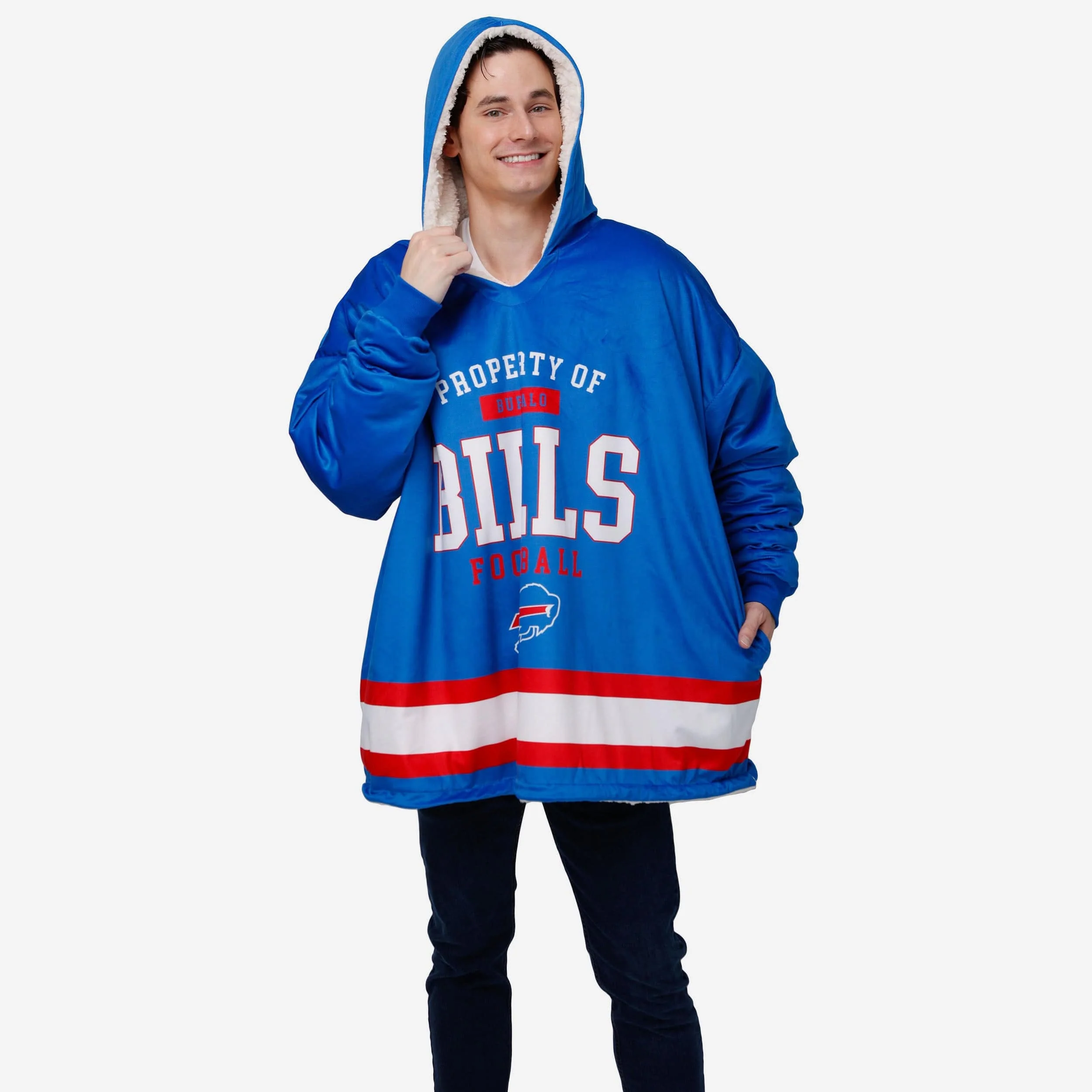 Buffalo Bills Team Color Property Of Hoodeez - Image 3