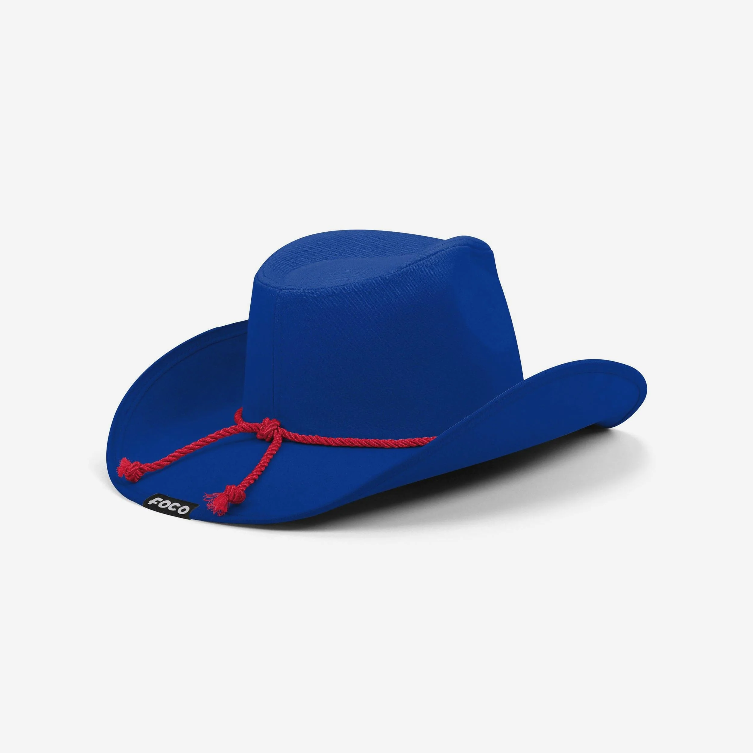 Buffalo Bills Team Color Rhinestone Logo Cowboy Hat - Image 4
