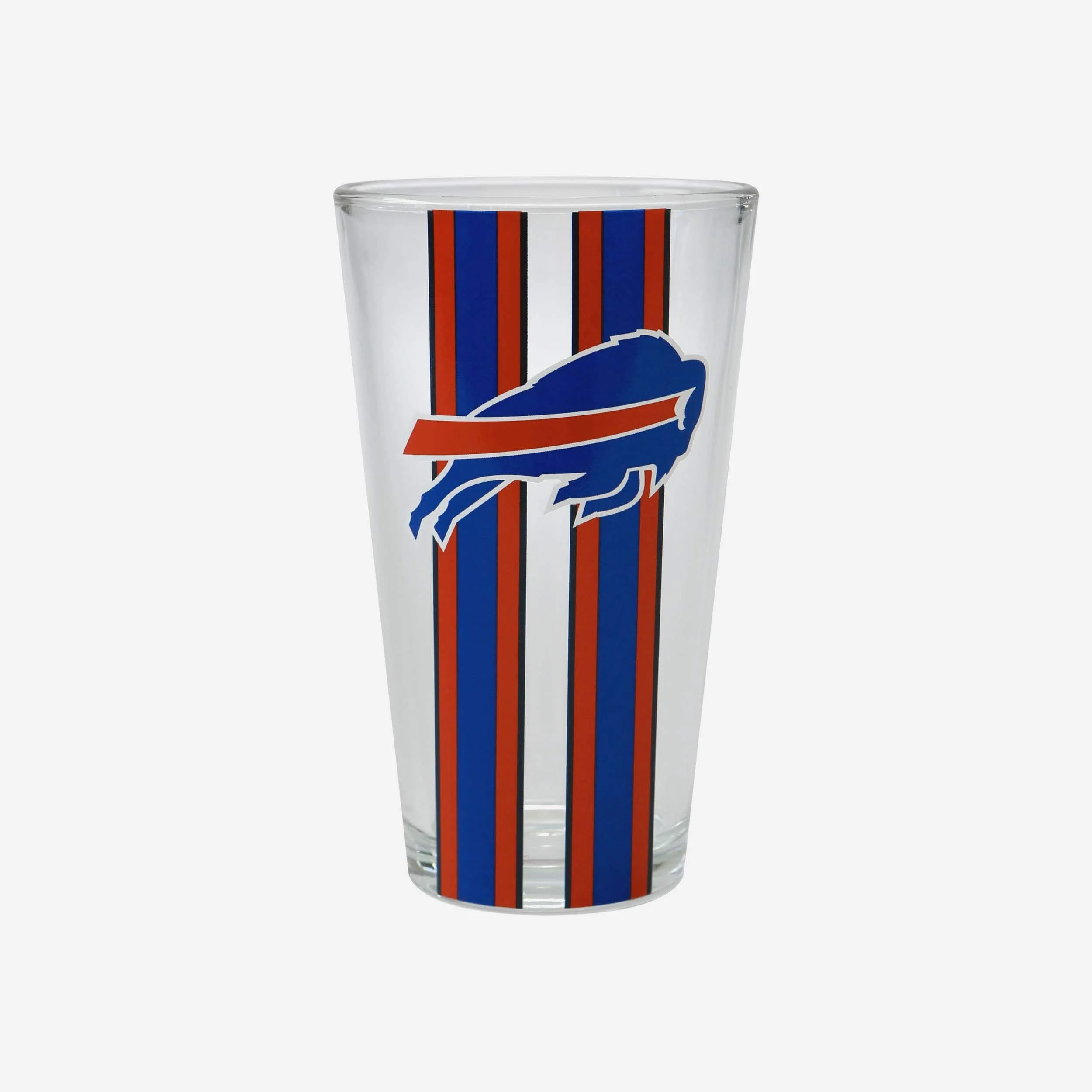 Buffalo Bills Team Stripe Pint Glass