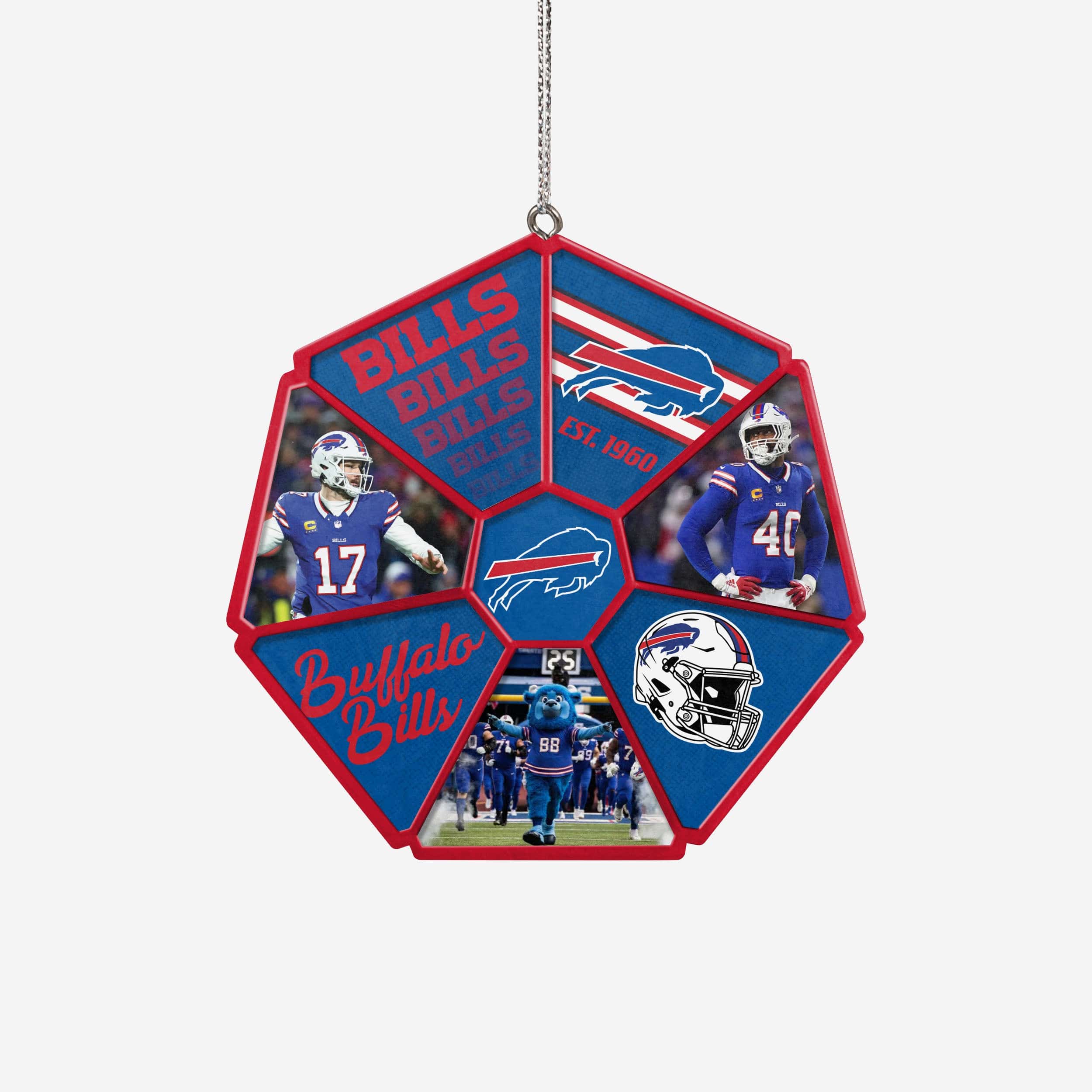 Buffalo Bills Team Wheel Ornament