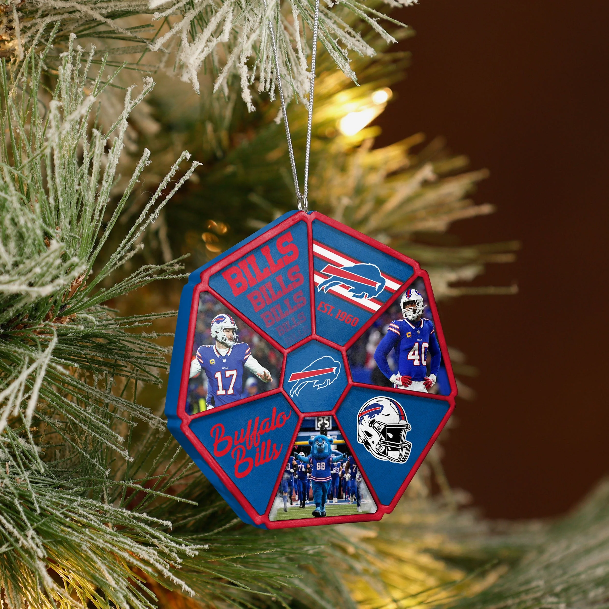 Buffalo Bills Team Wheel Ornament - Image 3